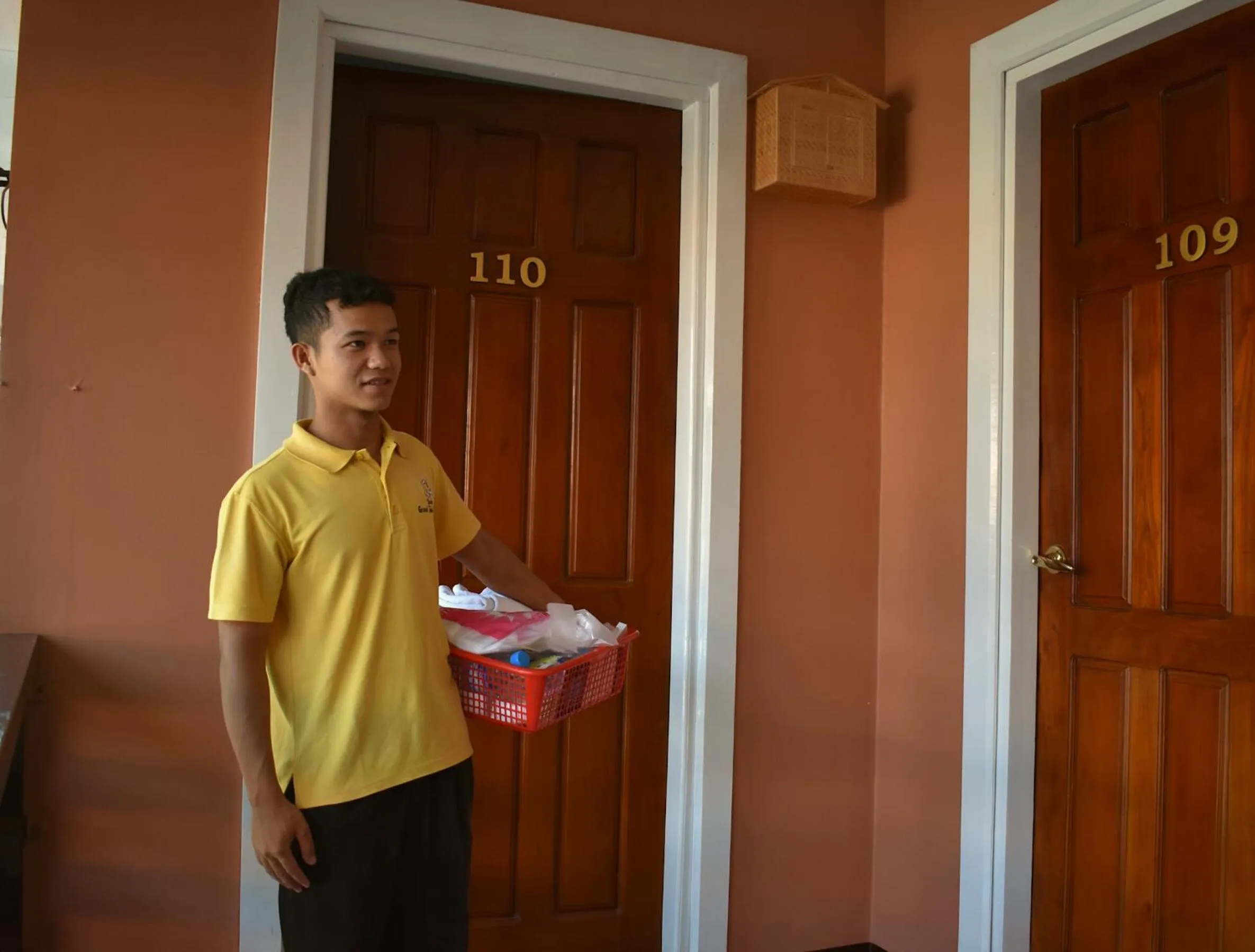 Staff in Immana Grand Inle Hotel