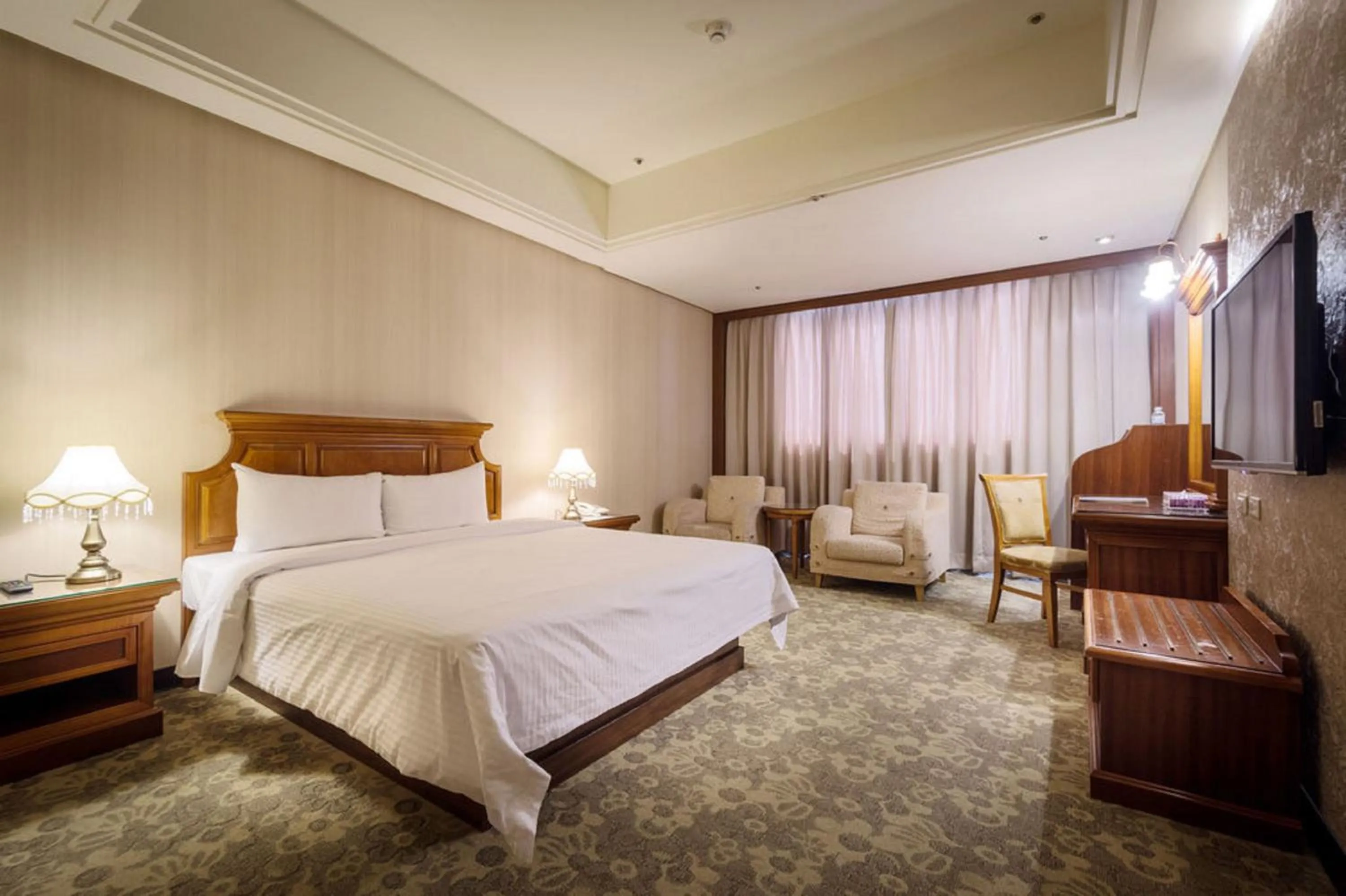 TV and multimedia, Bed in Guide Hotel Zhongli Zhongzheng