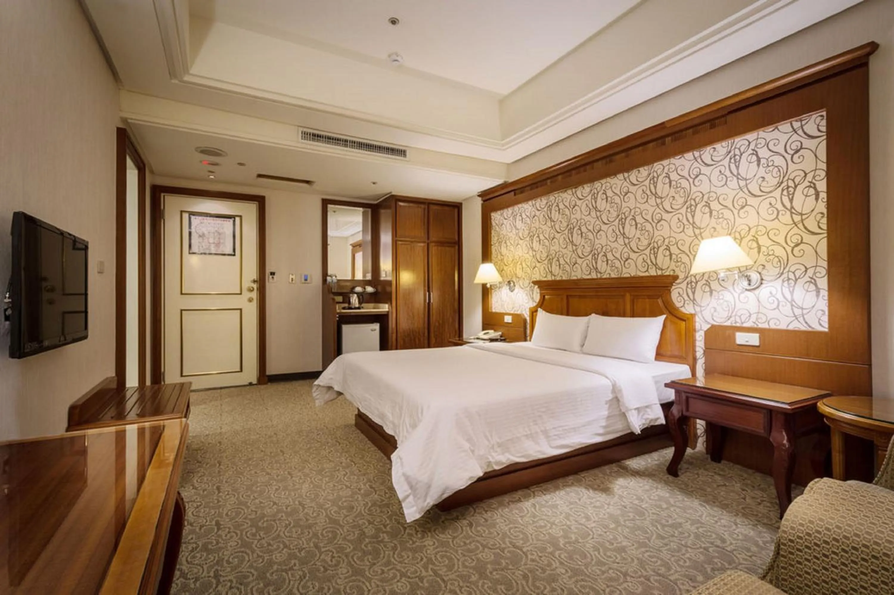 TV and multimedia, Bed in Guide Hotel Zhongli Zhongzheng