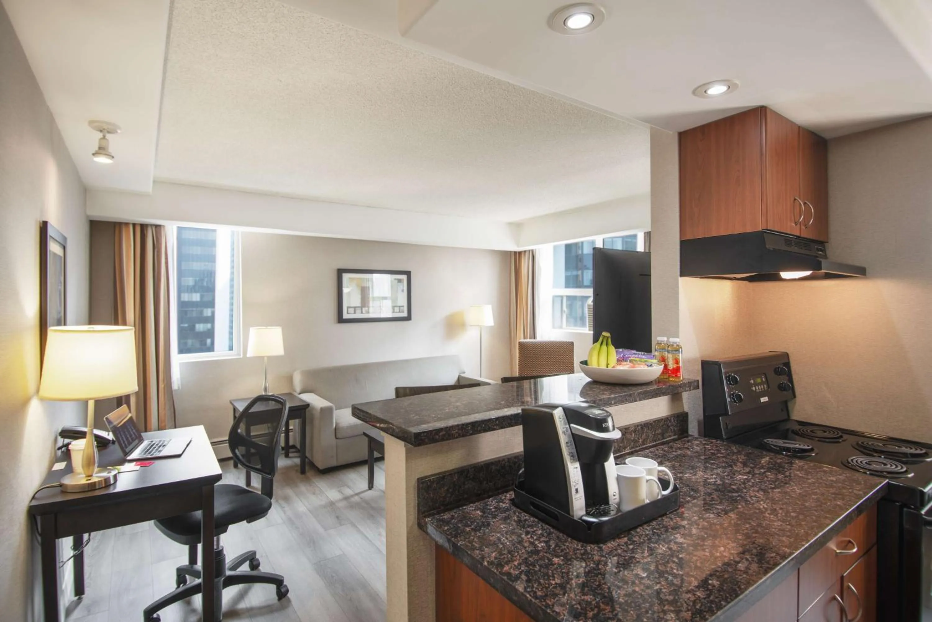 Photo of the whole room in Coast Calgary Downtown Hotel & Suites by APA