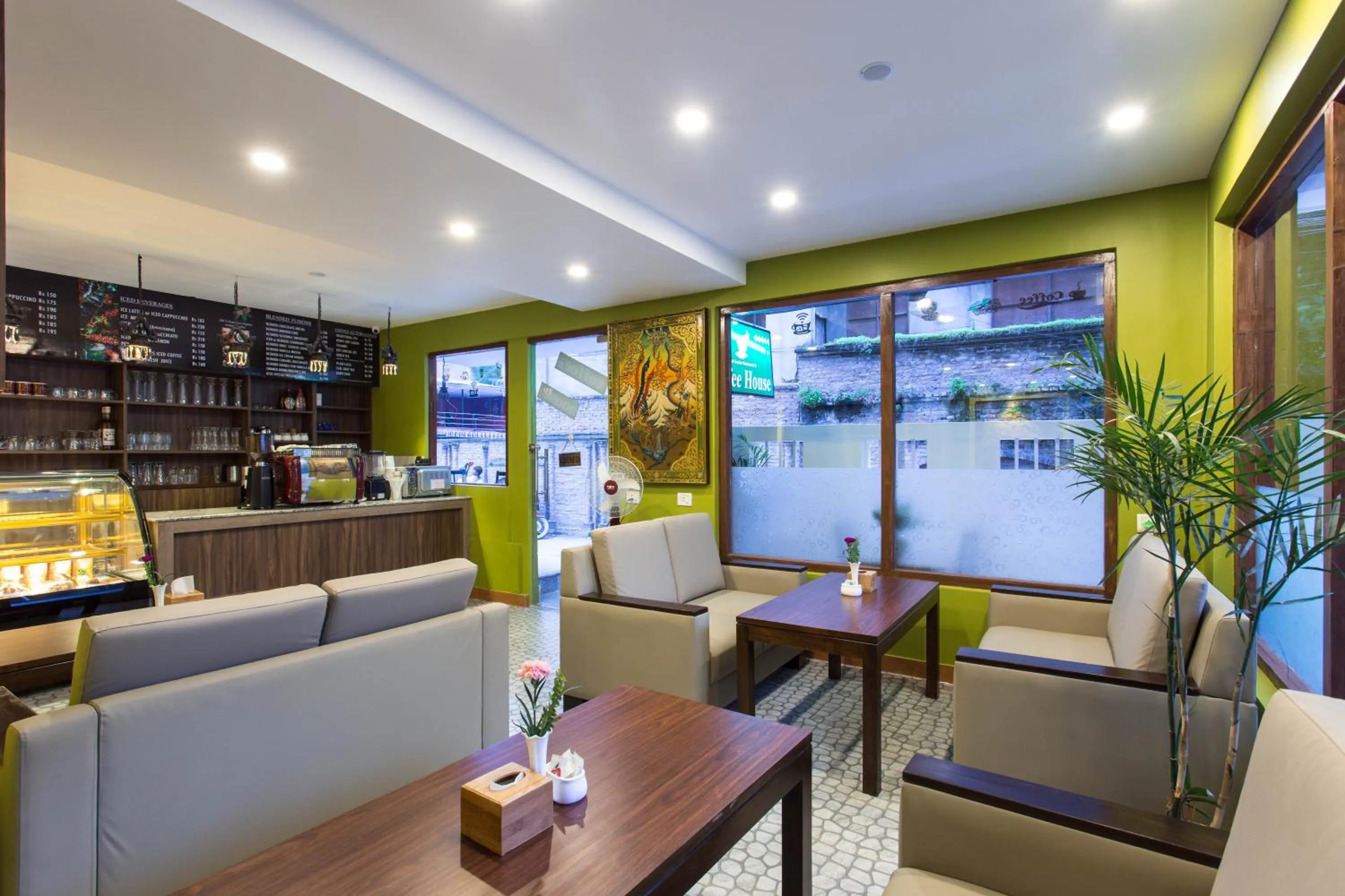 Balcony/Terrace in Oasis Kathmandu Hotel