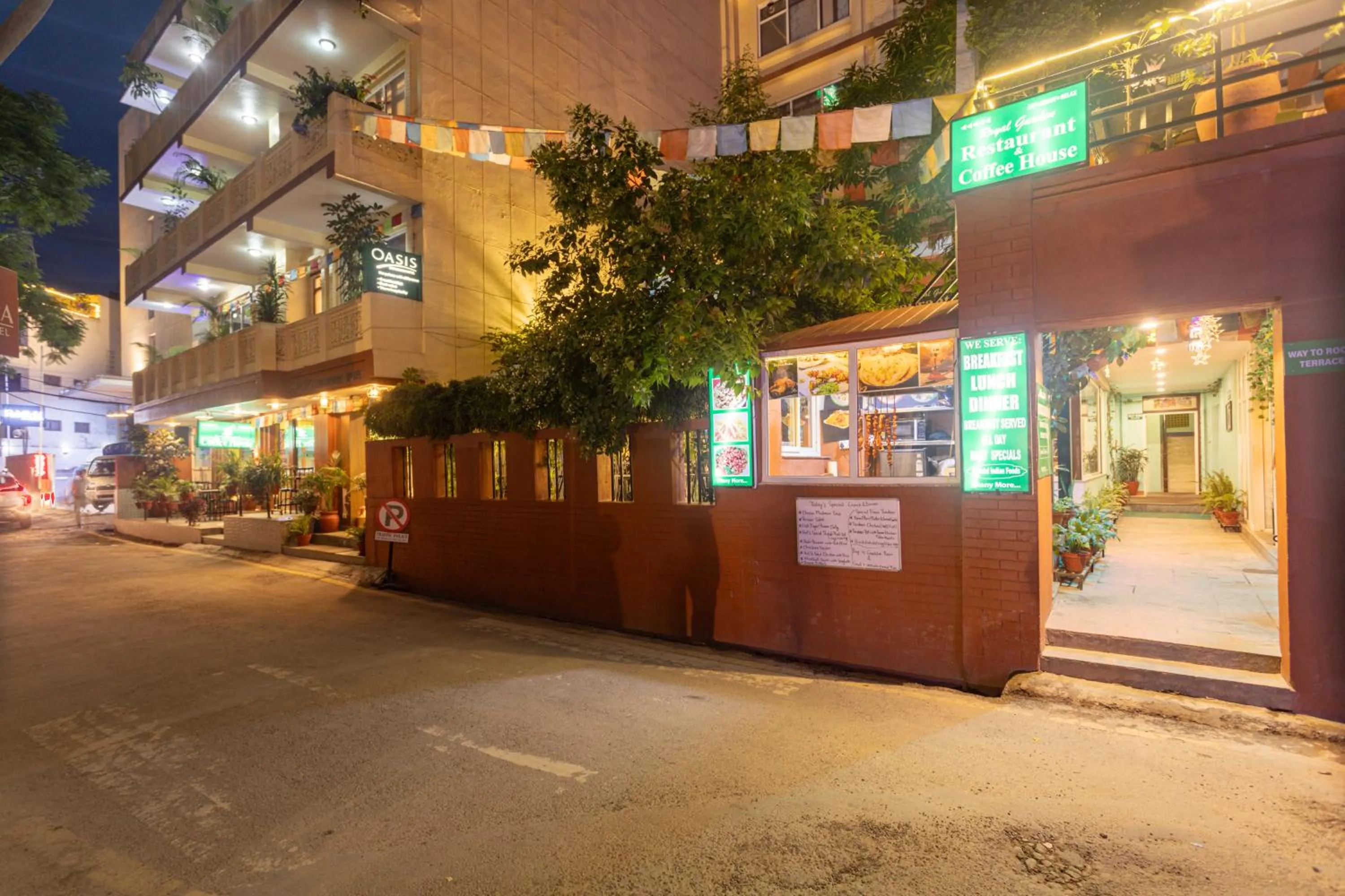 Property building in Oasis Kathmandu Hotel