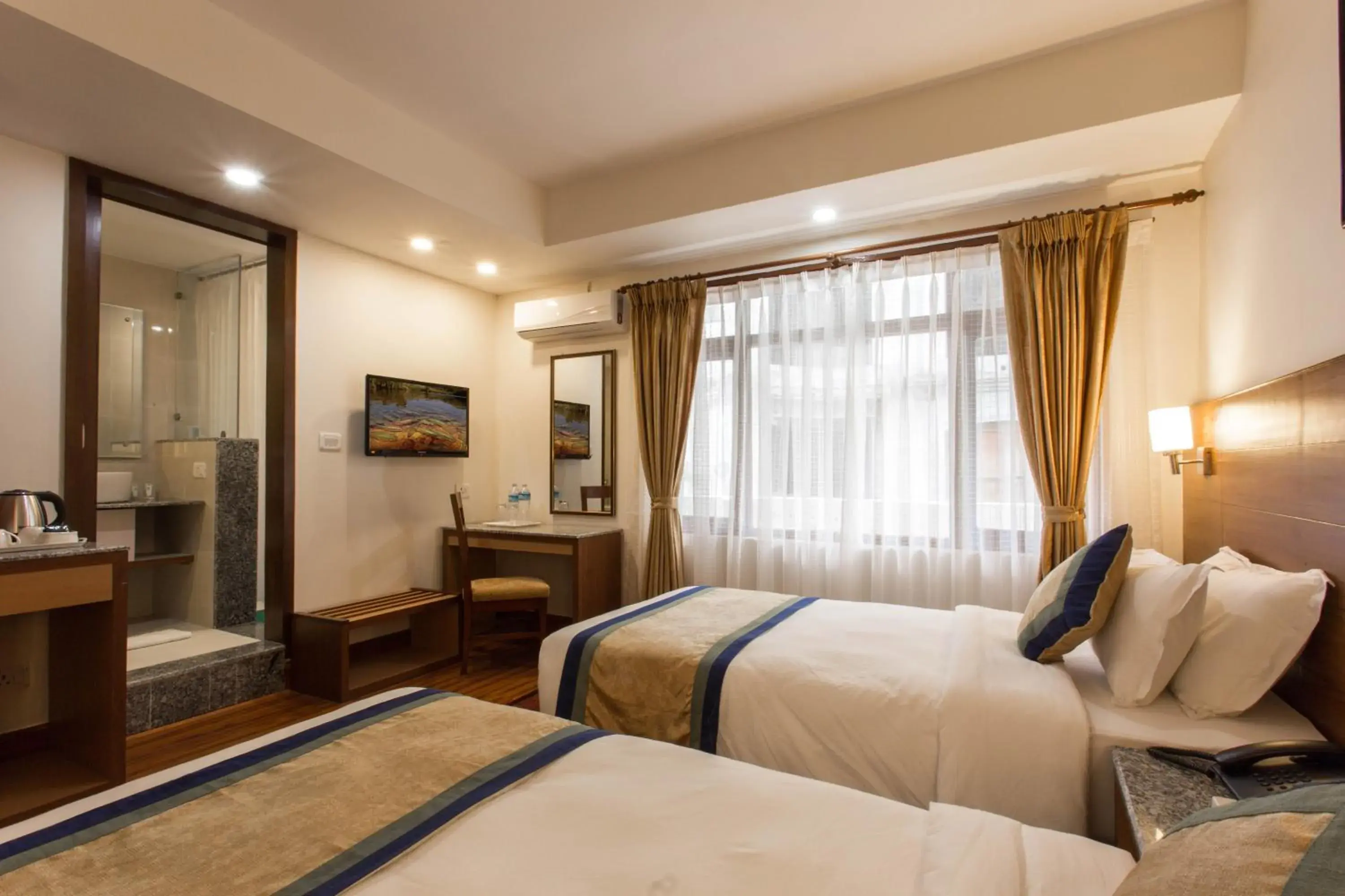 Deluxe Twin Room - Free Airport Pickup in Oasis Kathmandu Hotel Deluxe Twin Room - Free Airport Pickup in Oasis Kathmandu Hotel