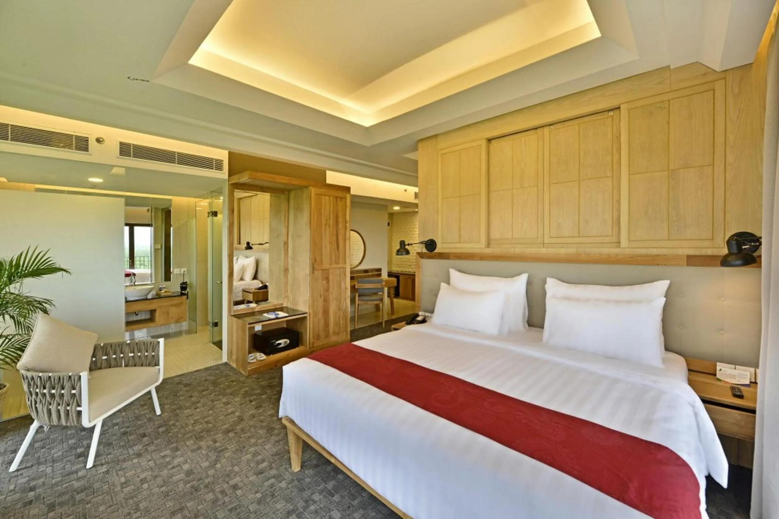 Bed in Famvida Hotel Lubuklinggau