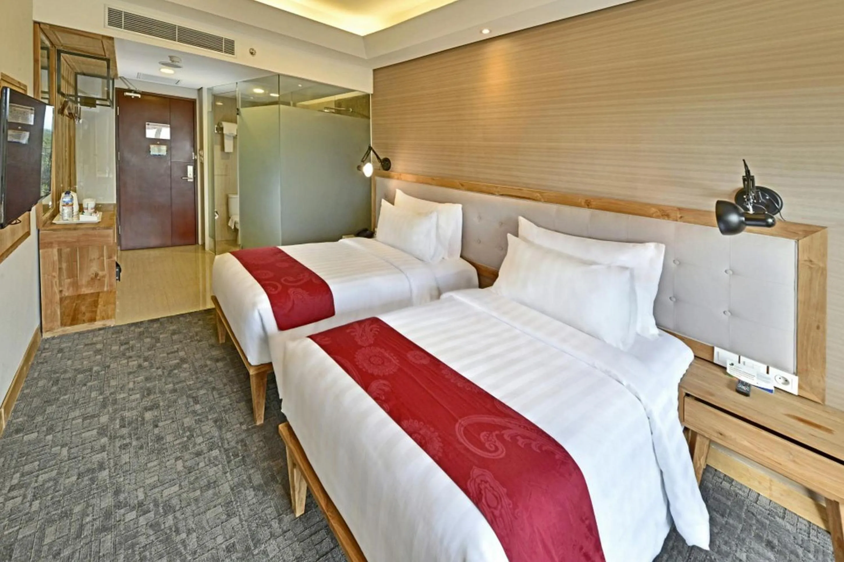 Bed in Famvida Hotel Lubuklinggau