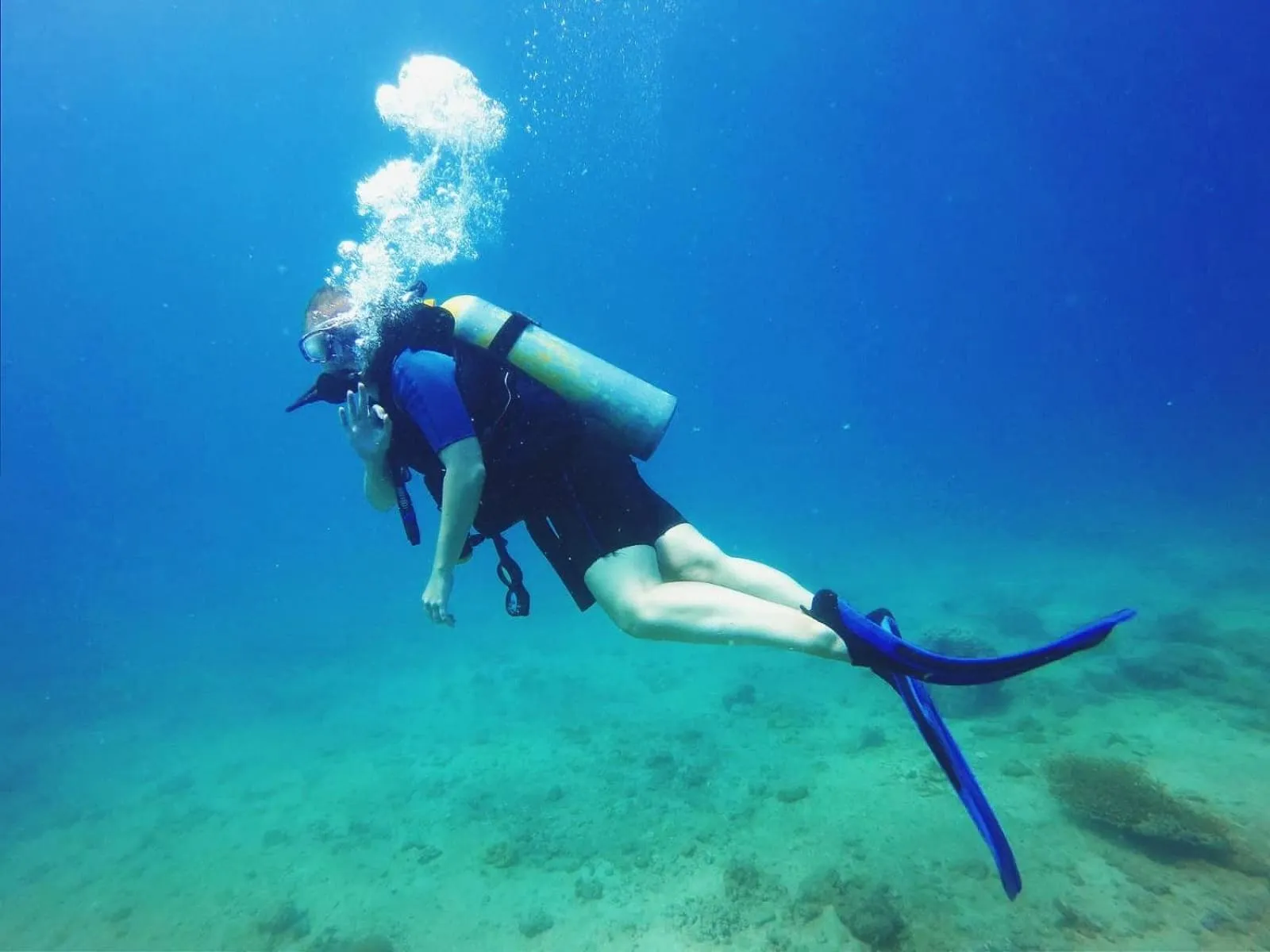 Diving in Luna Beach Hotel