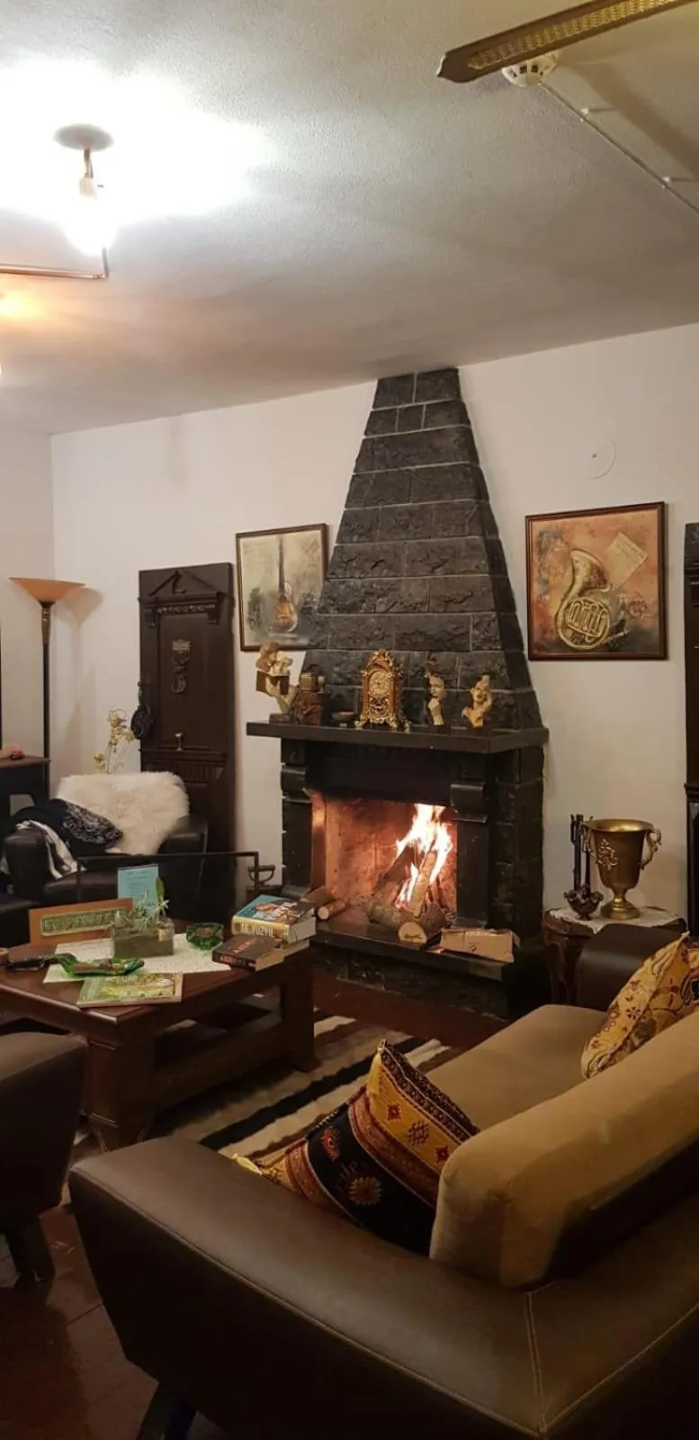 Seating area in Butik Hotel Maşukiye