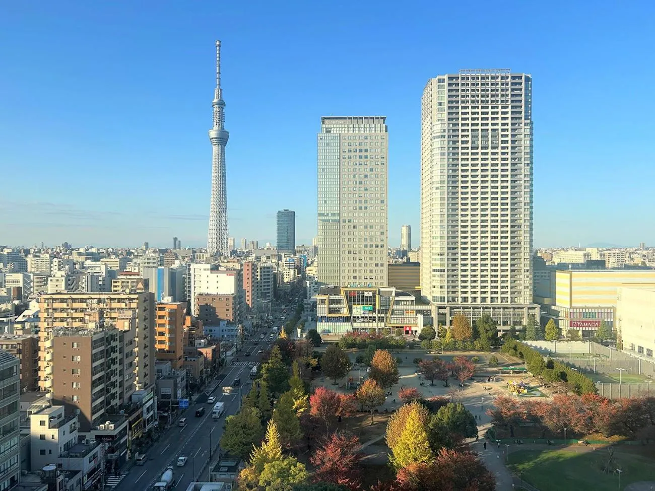 Off site in Lotte City Hotel Kinshicho