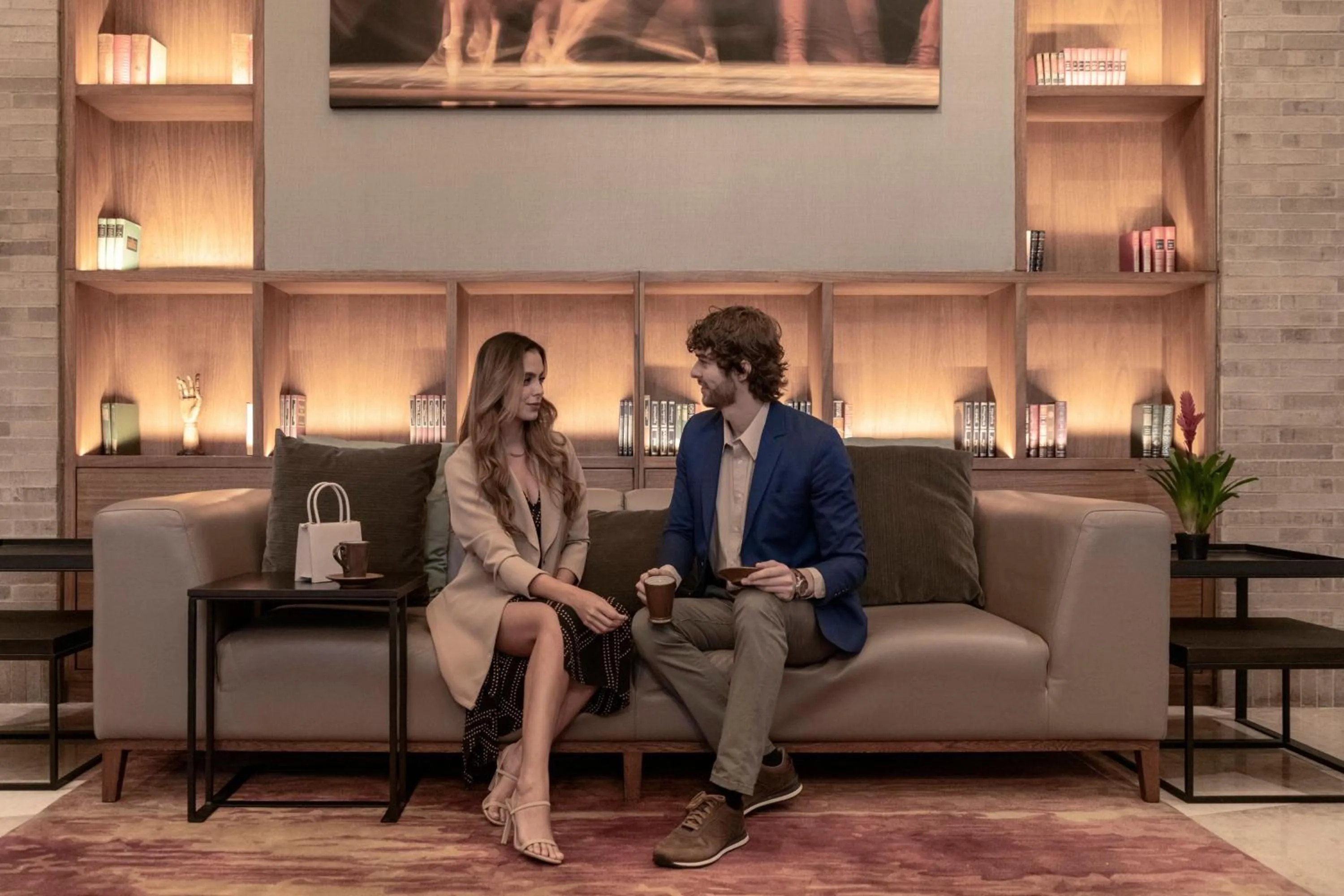 Lobby or reception in Medellin Marriott Hotel