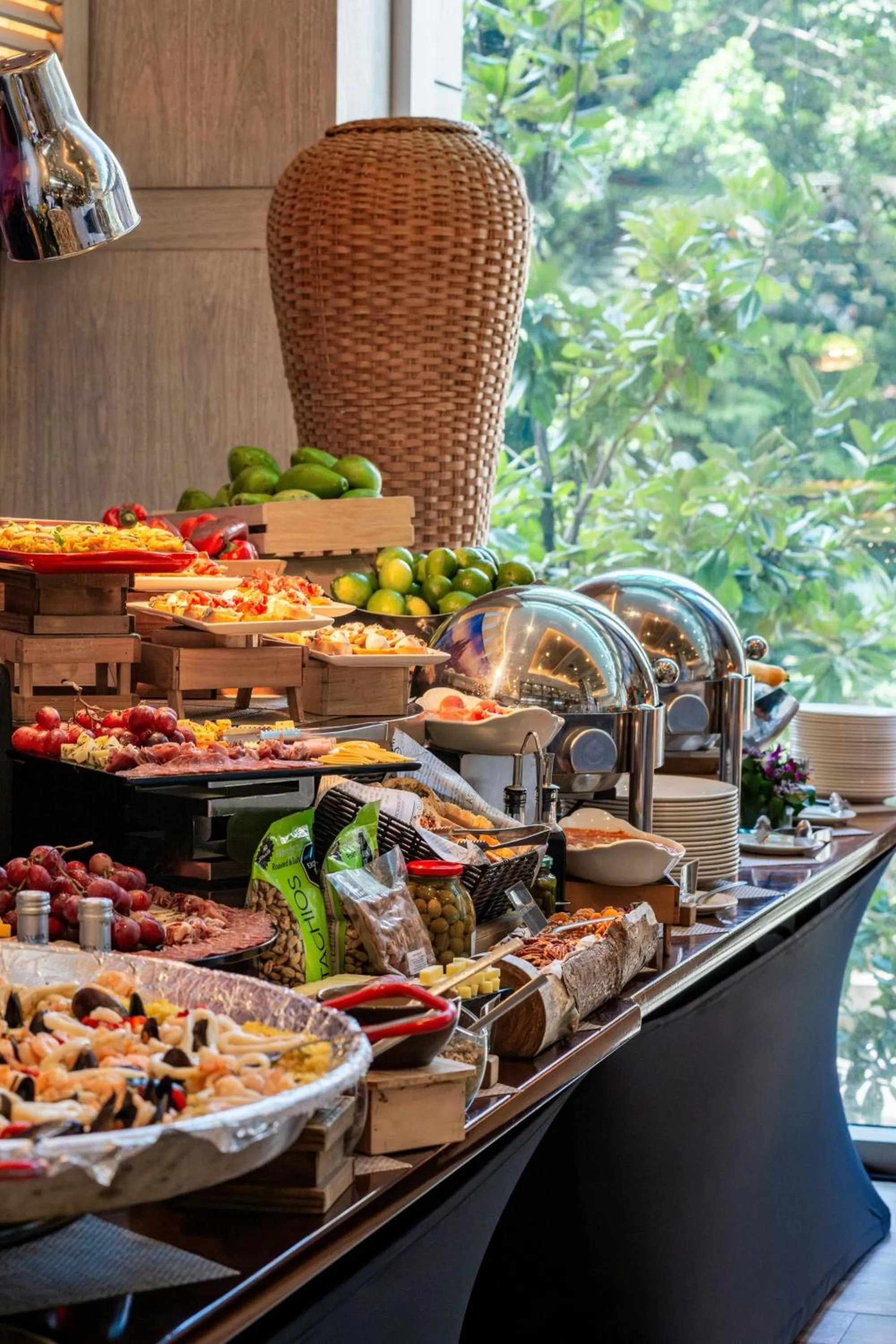 Breakfast in Medellin Marriott Hotel