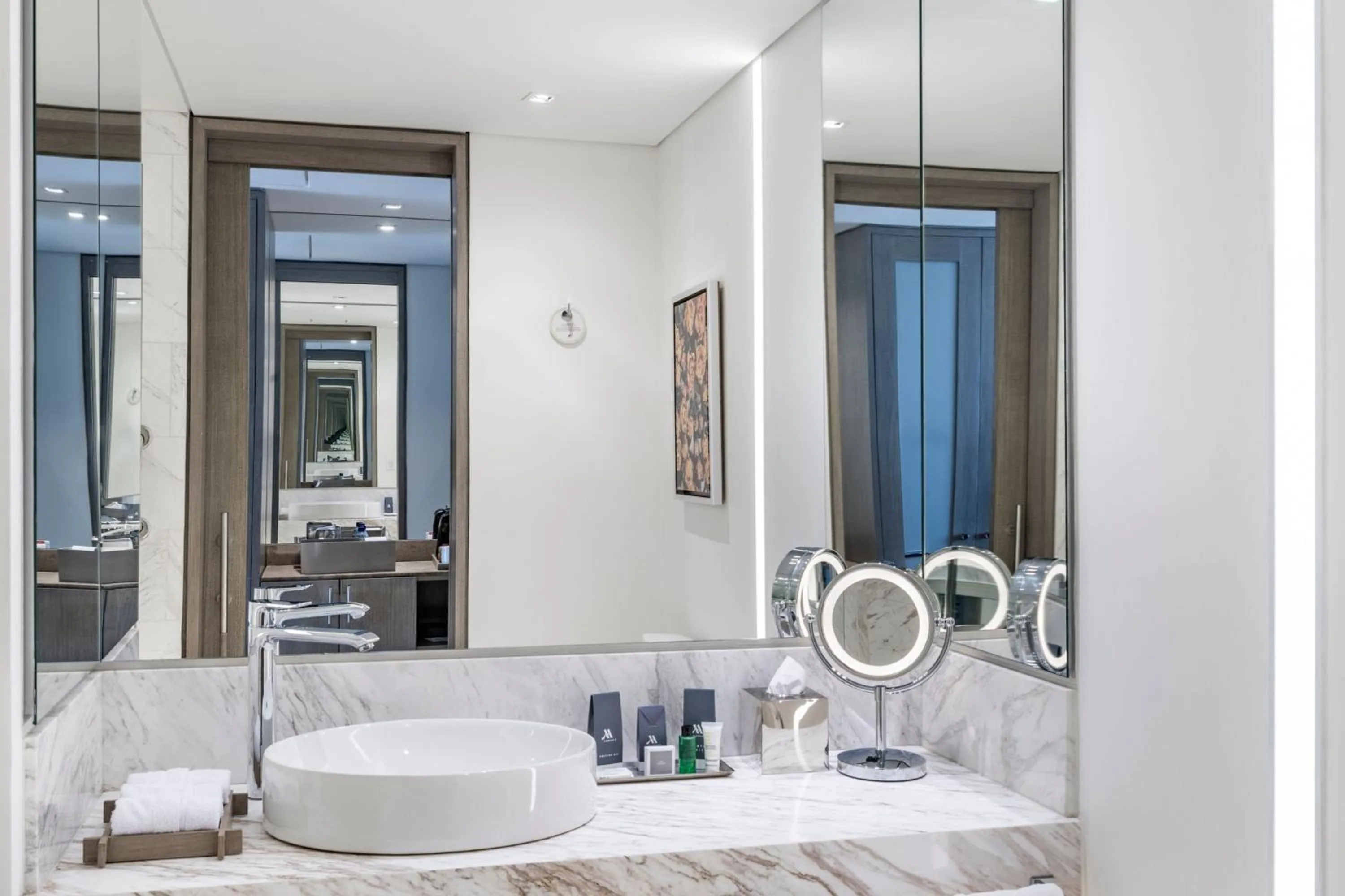 Bathroom in Medellin Marriott Hotel