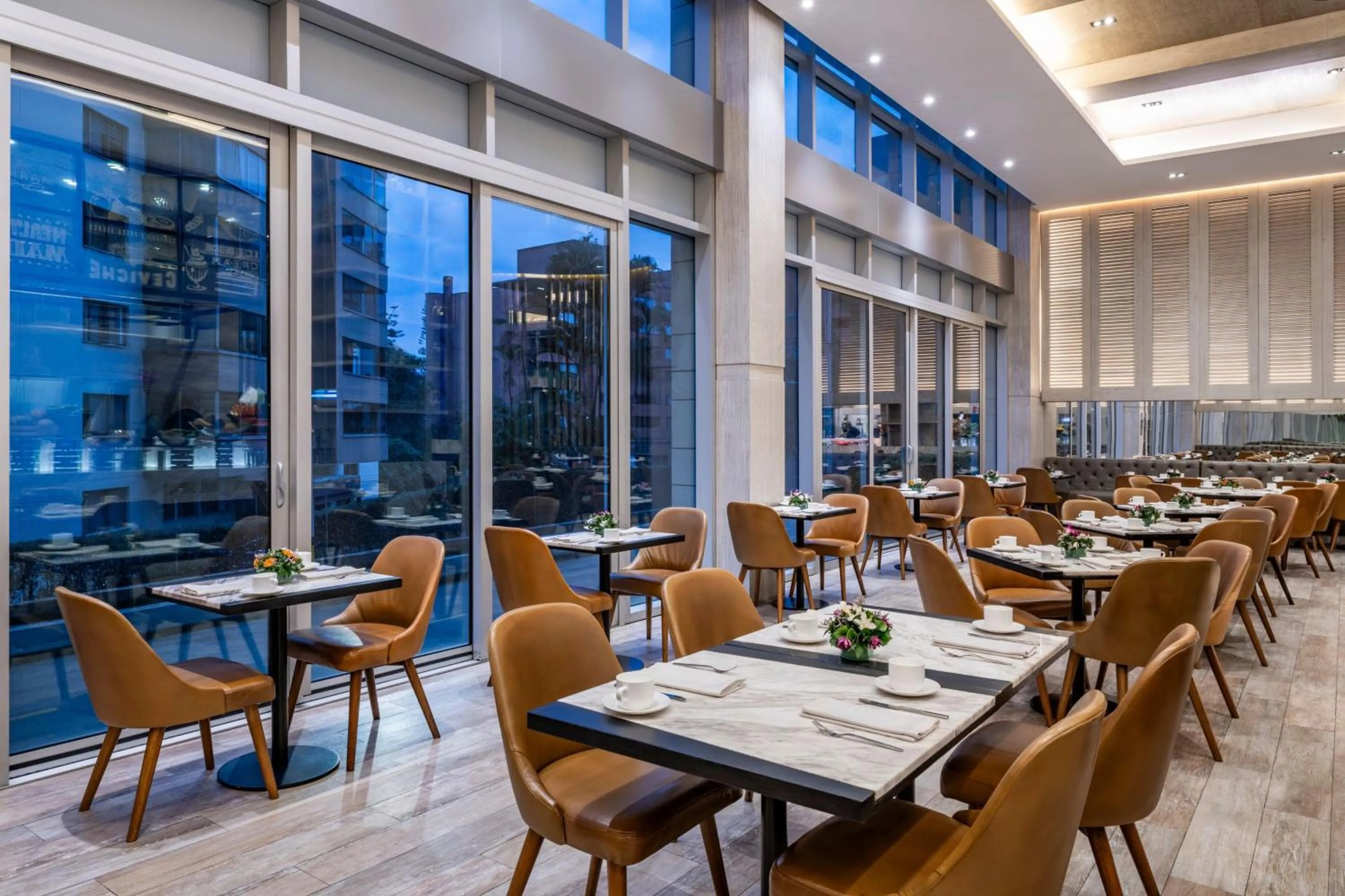 Restaurant/places to eat in Medellin Marriott Hotel