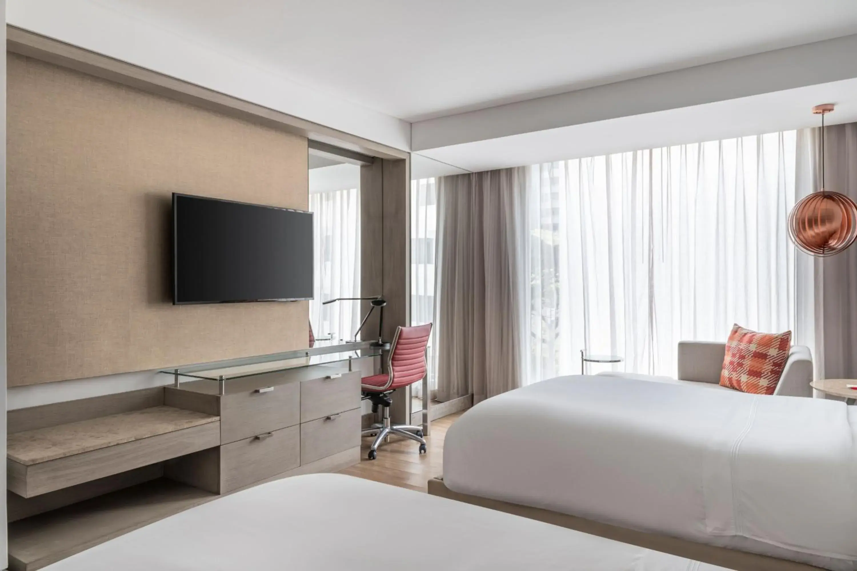 Deluxe Double Room with Two Double Beds in Medellin Marriott Hotel Deluxe Double Room with Two Double Beds in Medellin Marriott Hotel