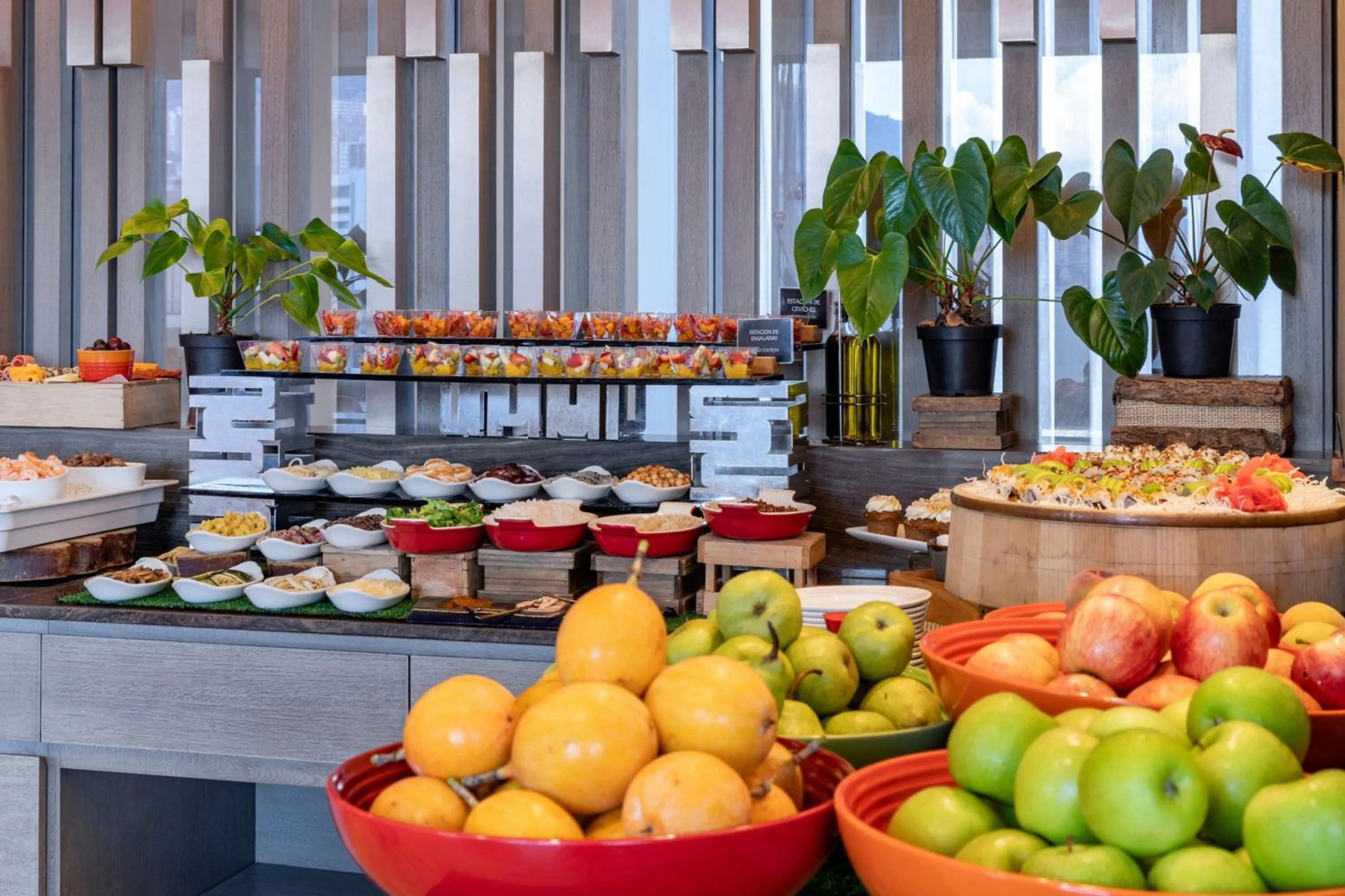 Breakfast in Medellin Marriott Hotel