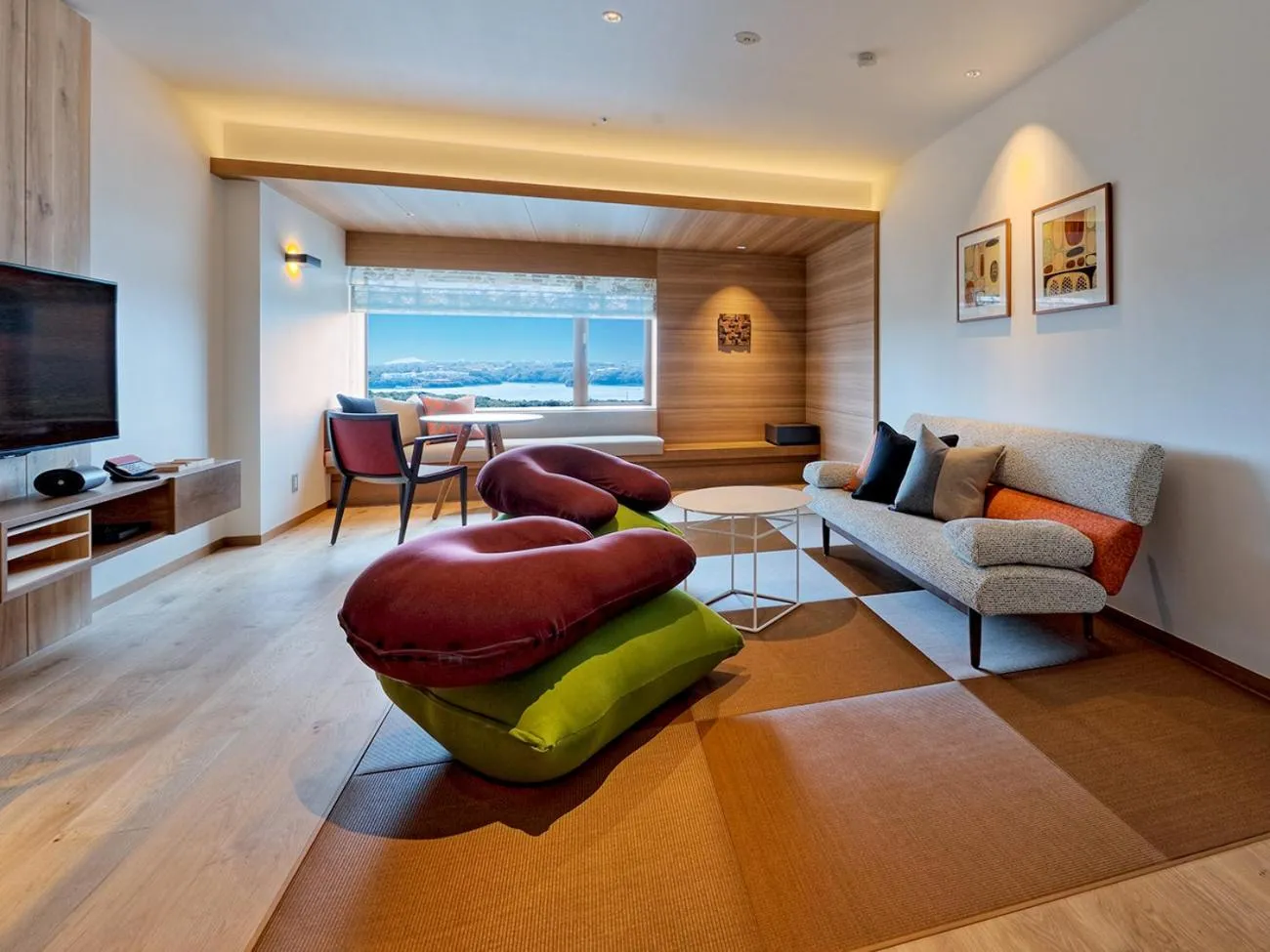 Living room in Shima Kanko Hotel The Classic