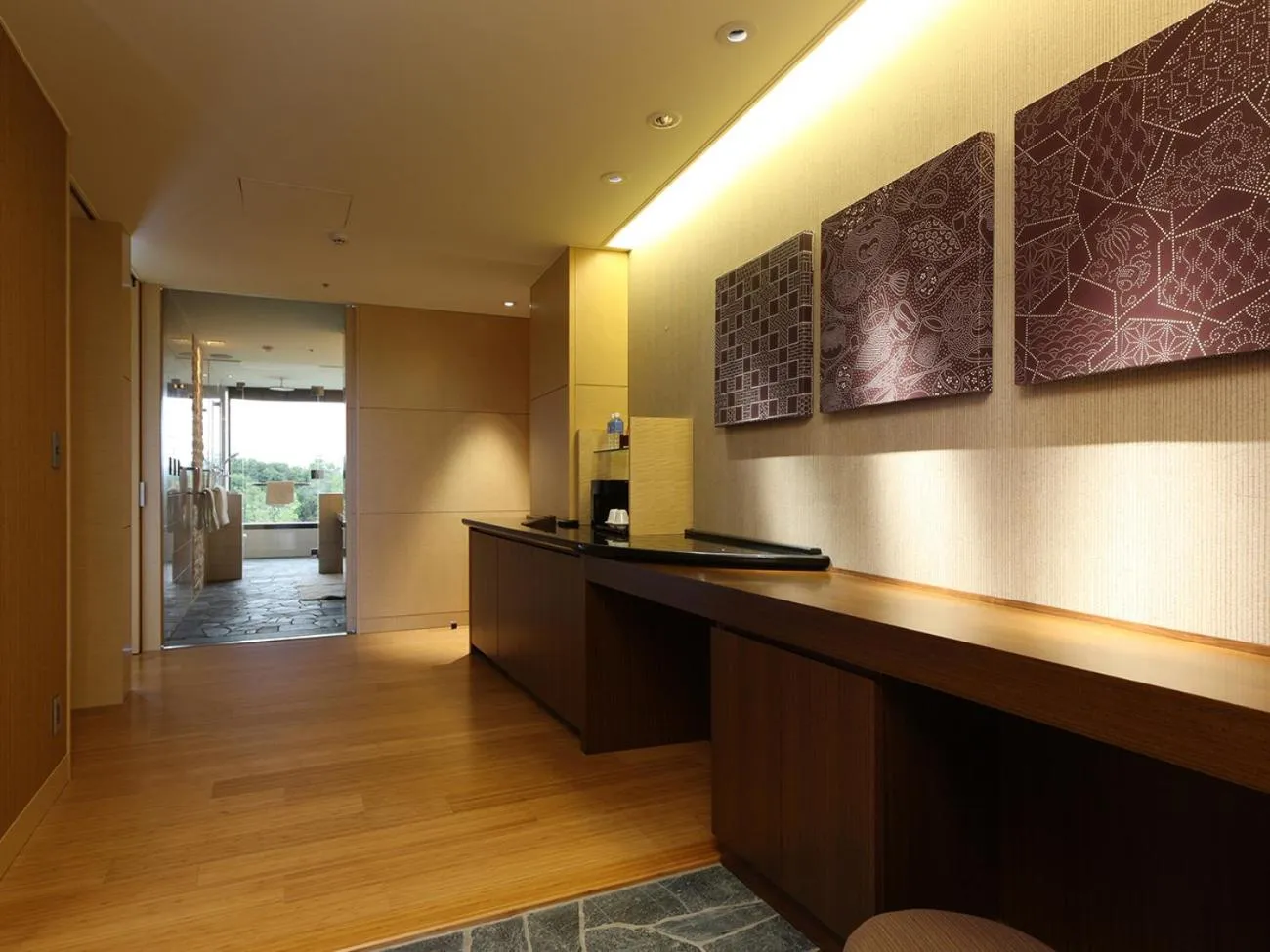 Photo of the whole room in Shima Kanko Hotel The Bay Suites