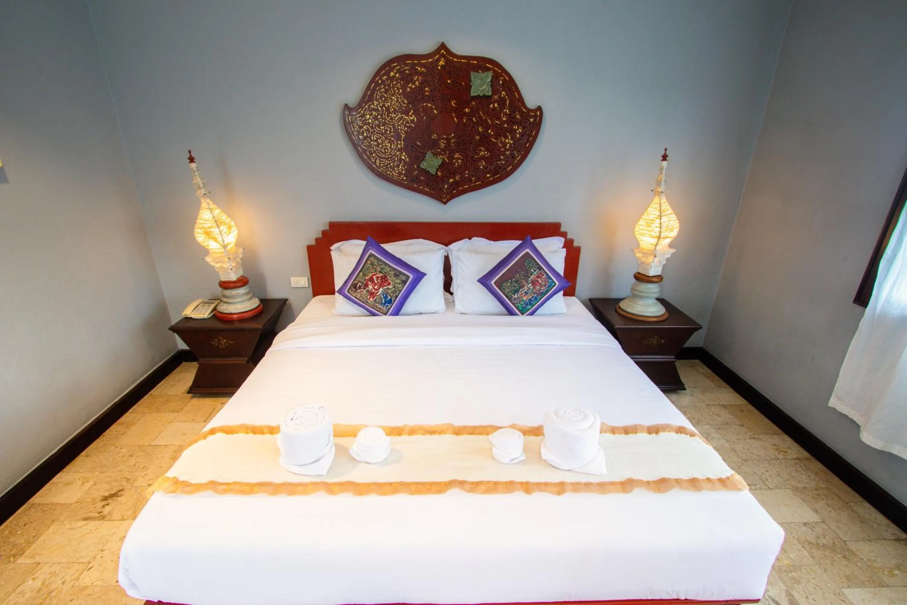 Bed in Gudi Boutique Hotel
