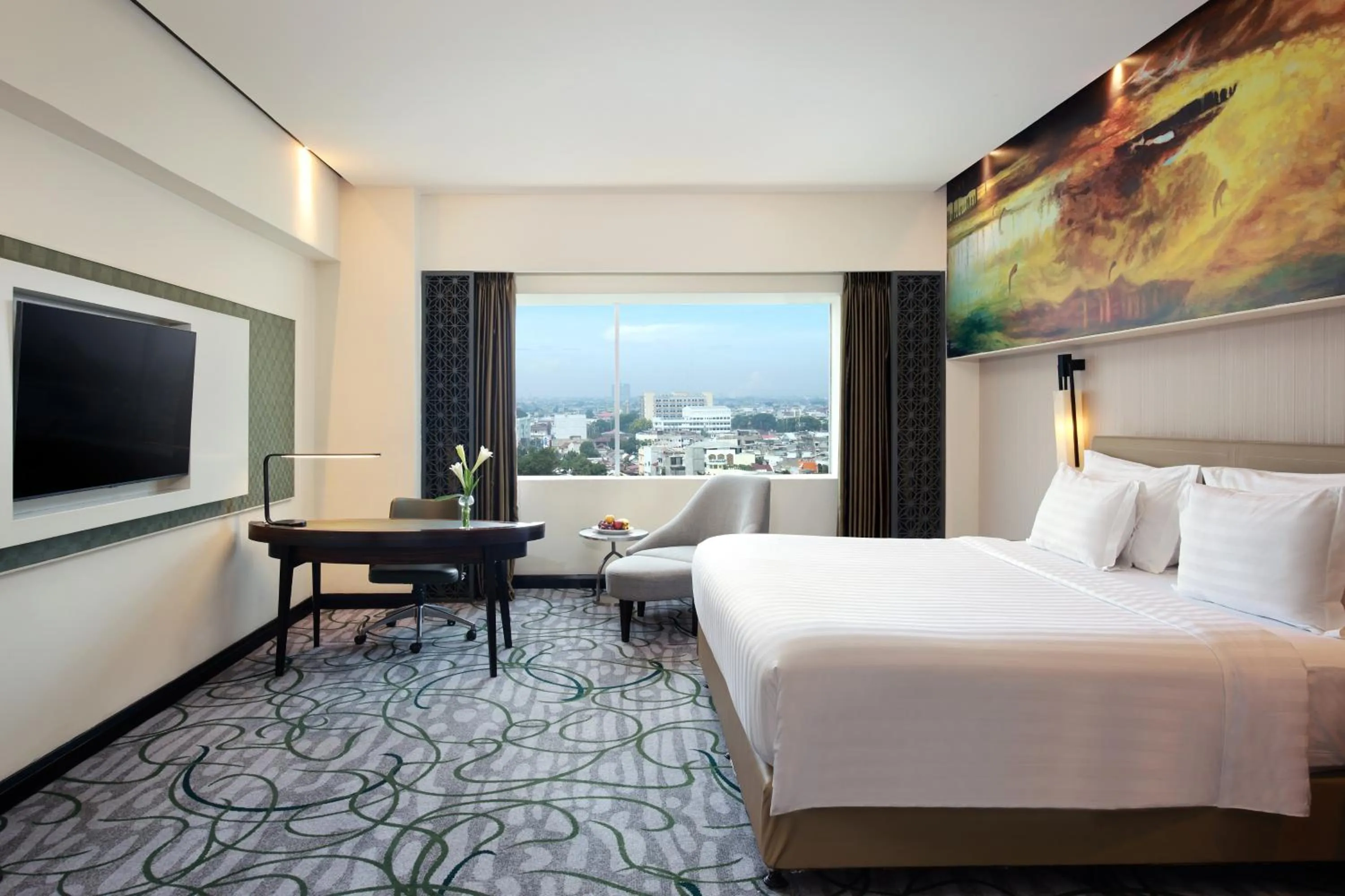 Bed in Grand Mercure Medan Angkasa