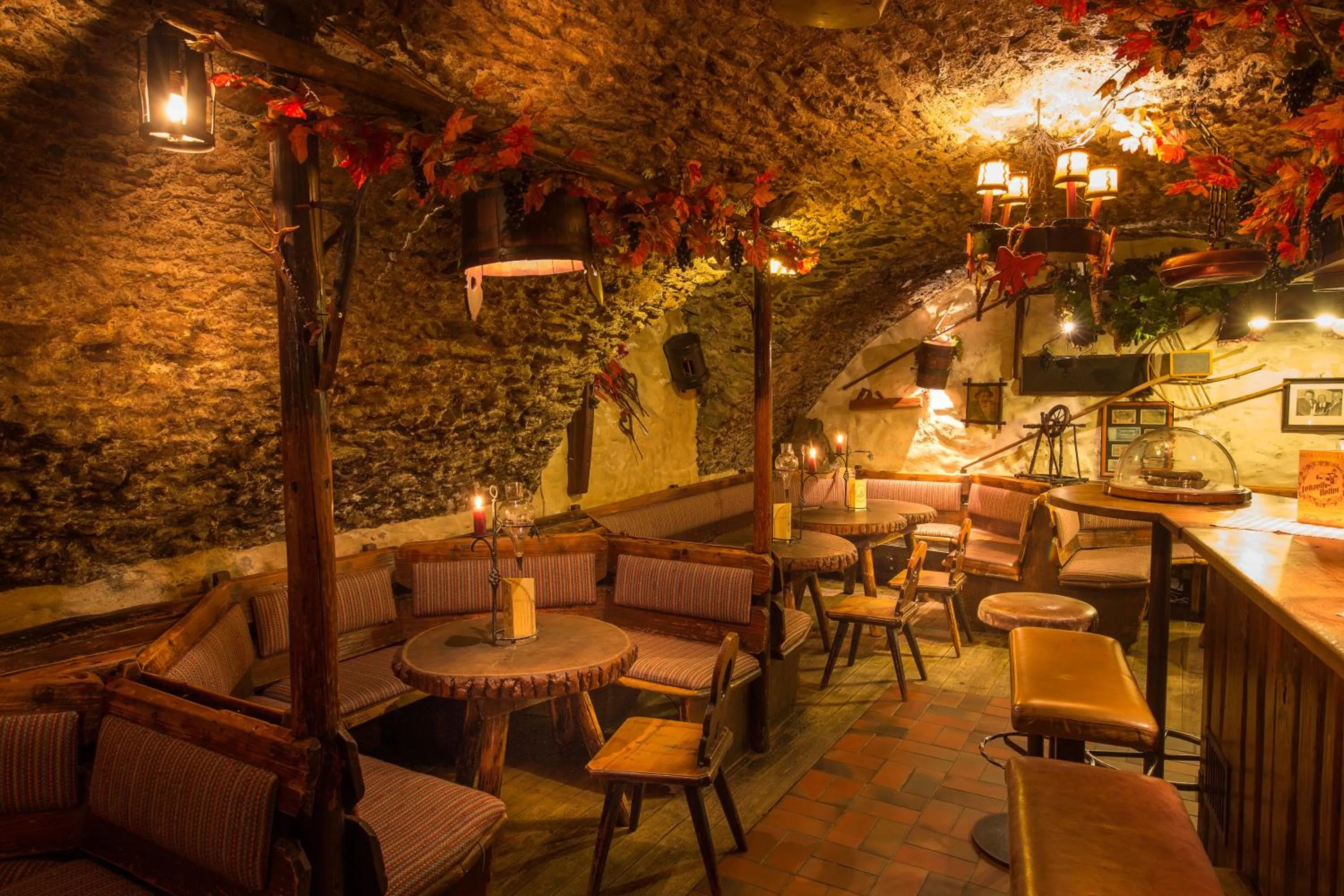 Lounge or bar in Hotel Lebzelter