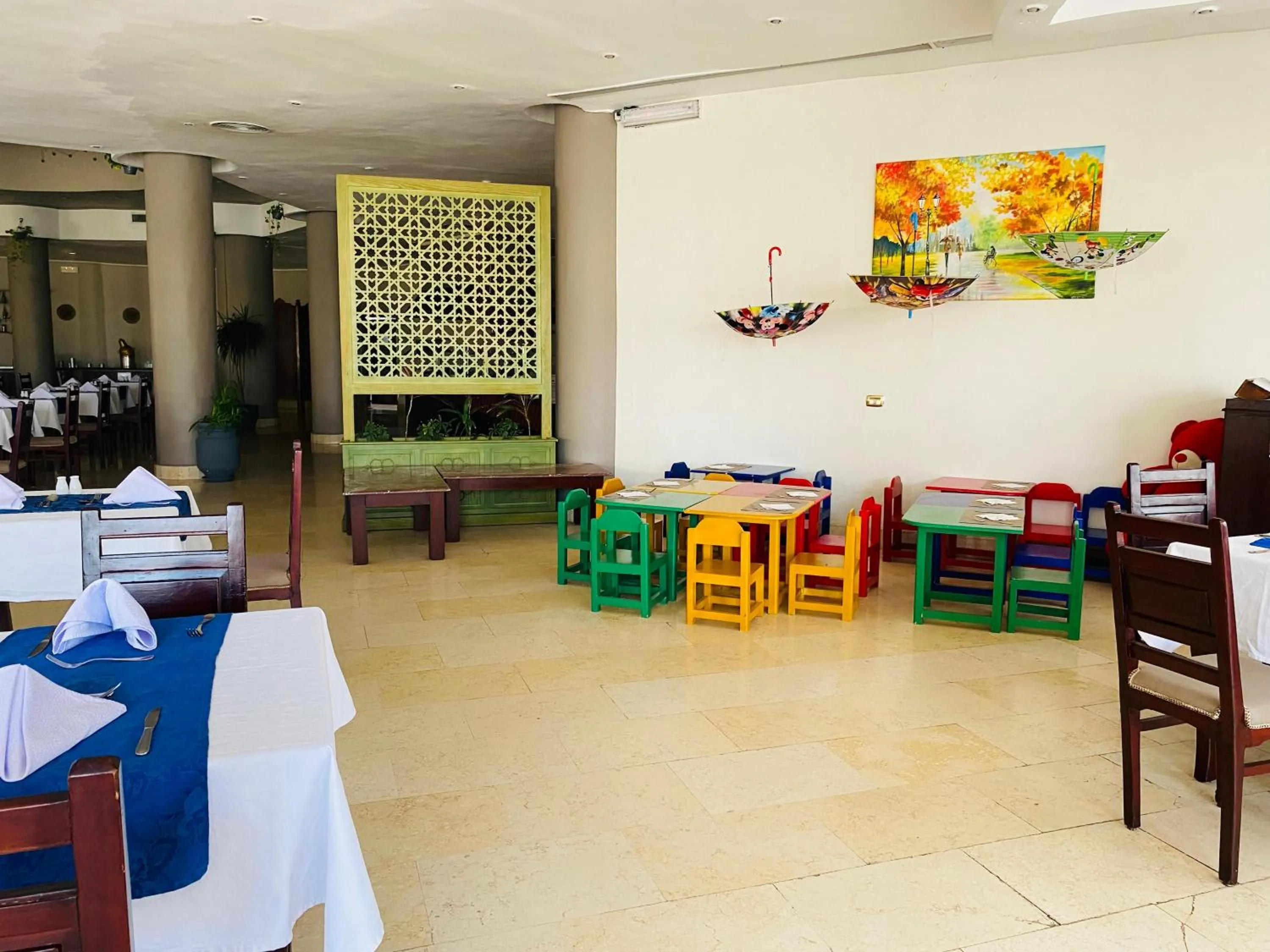 Seating area in Sharm Reef Hotel