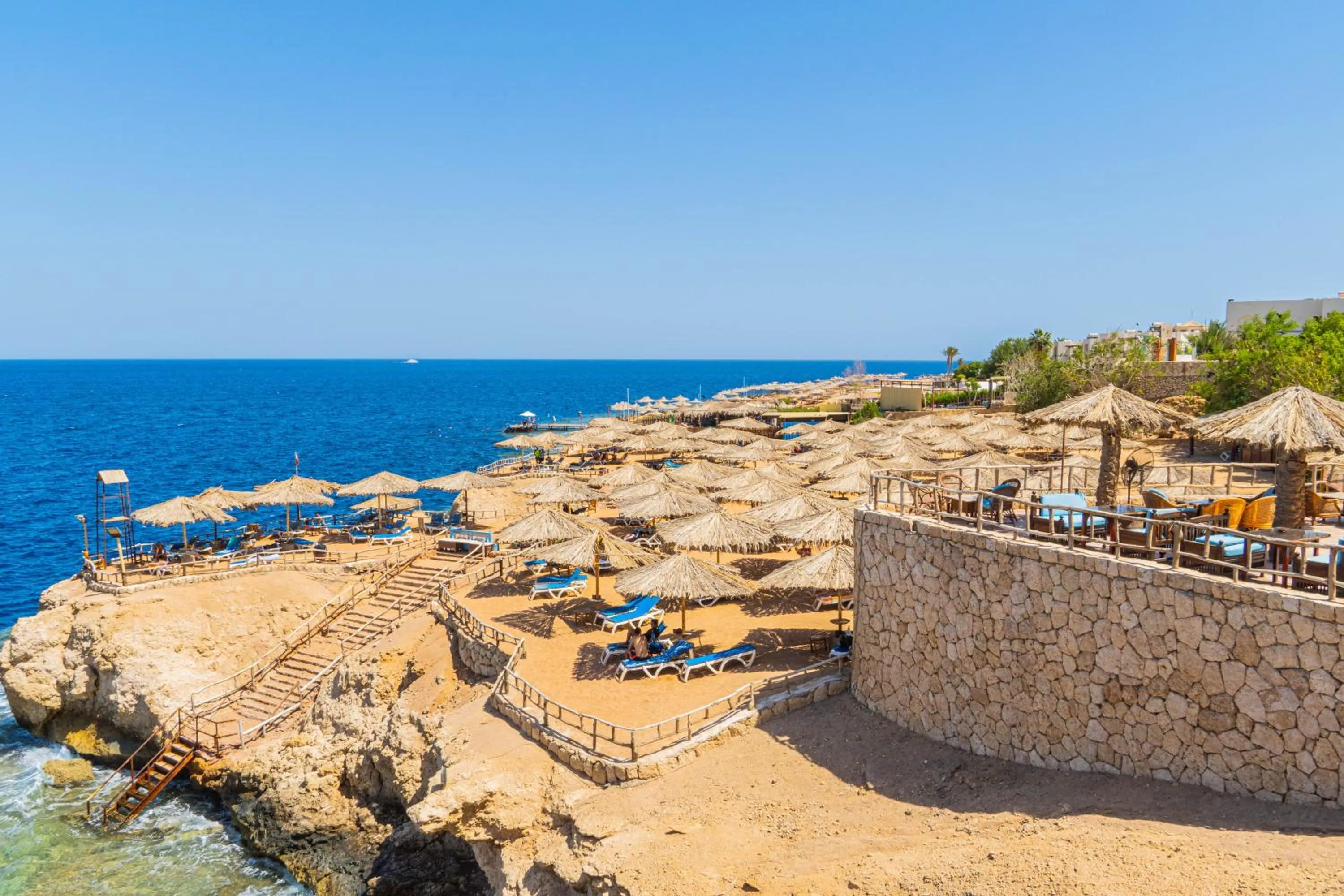 Beach in Sharm Reef Hotel