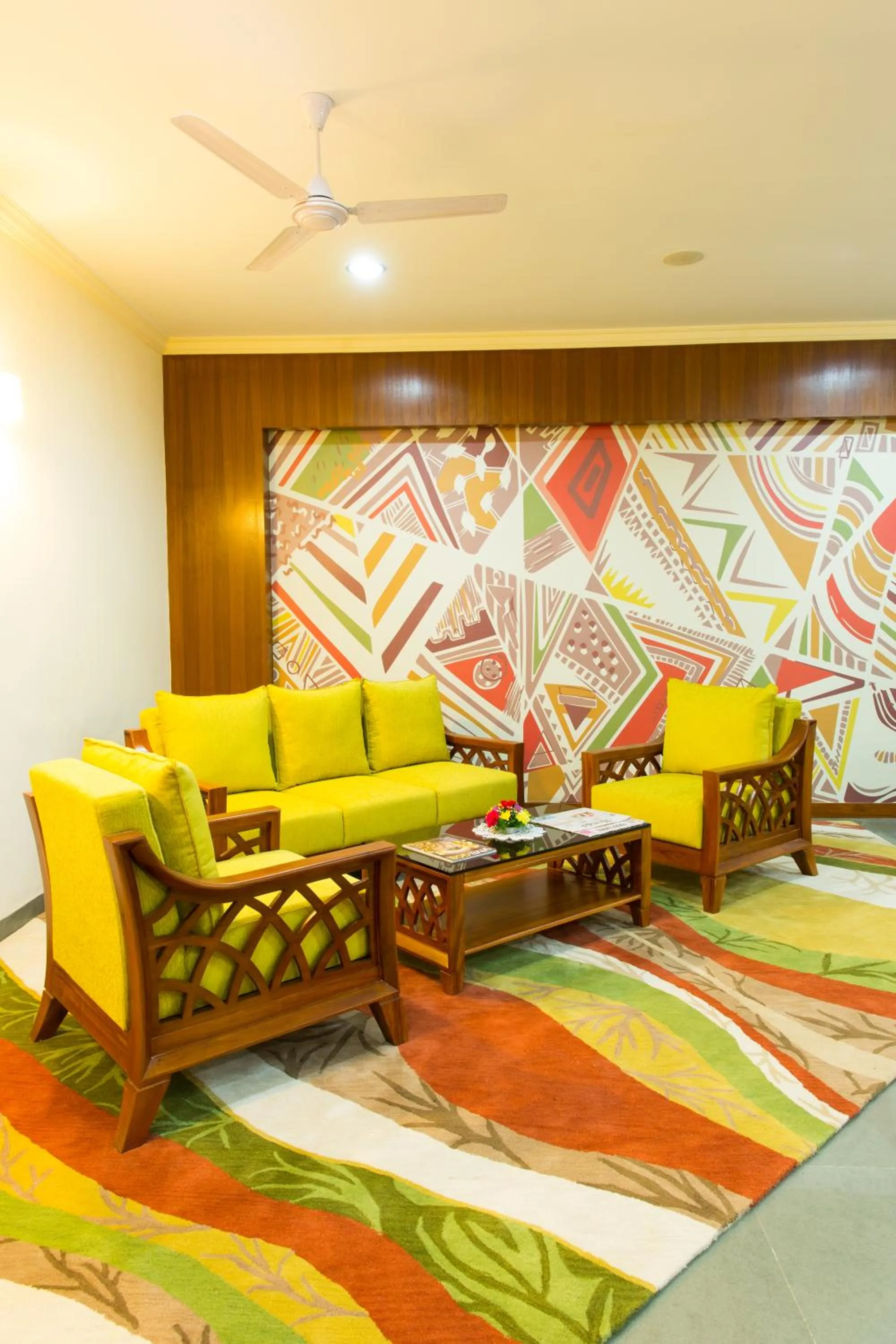 Lobby or reception in Viva Hotel Near Madgaon Railway Station