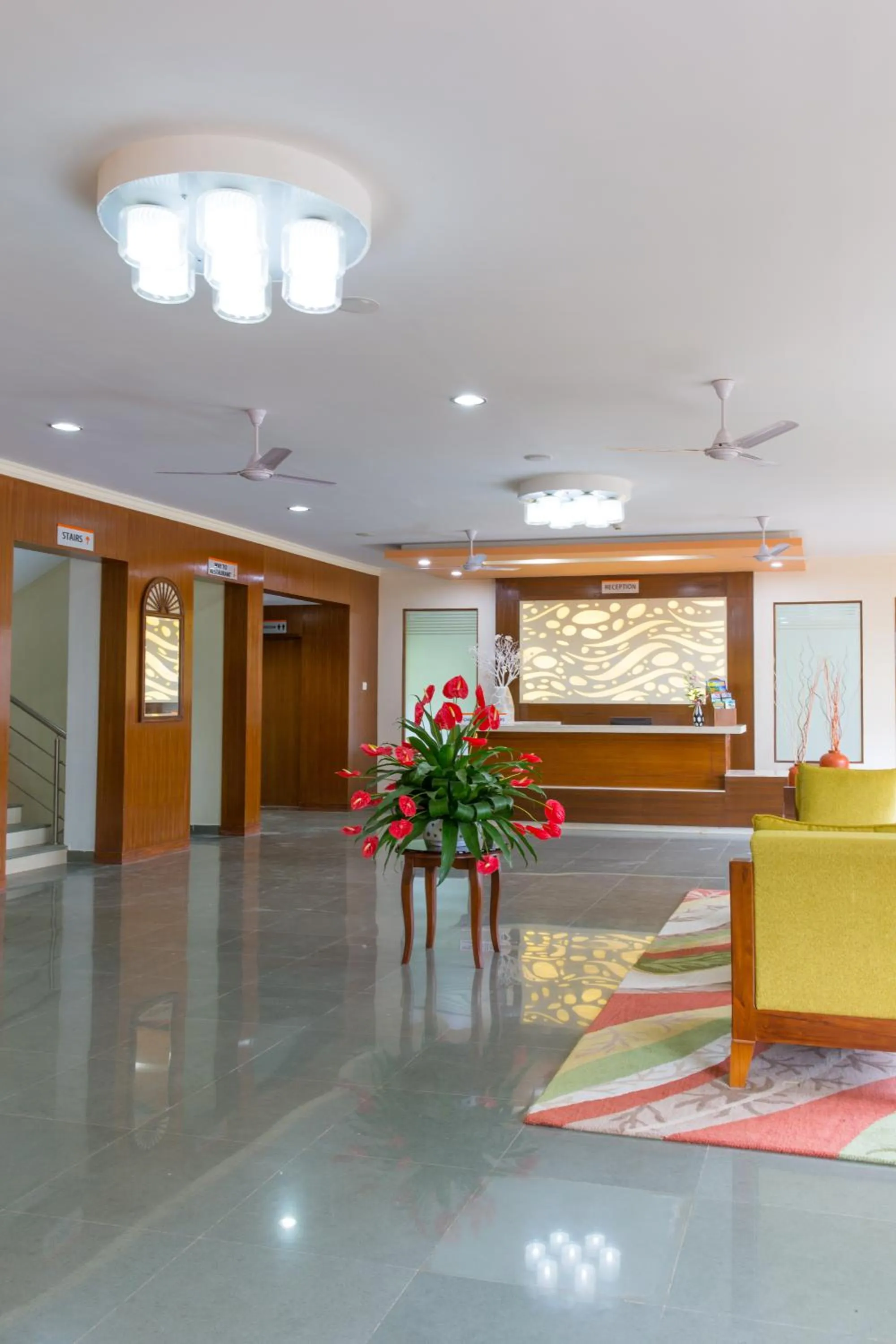 Lobby or reception in Viva Hotel Near Madgaon Railway Station