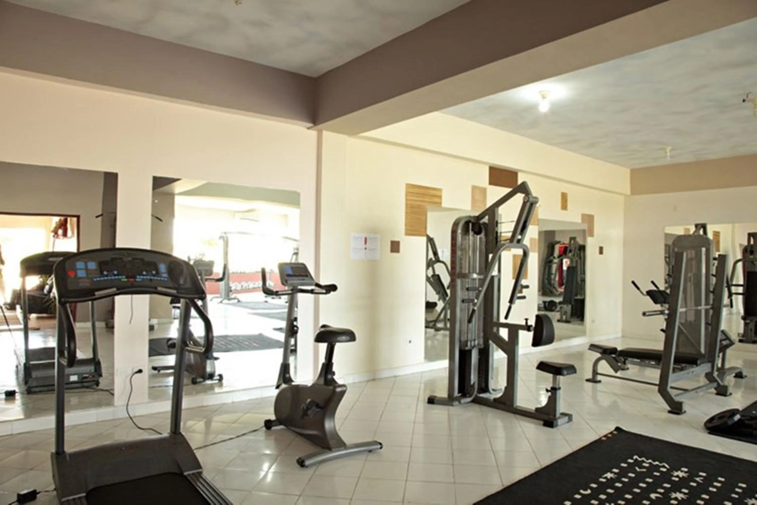 Fitness centre/facilities in Three Corners Sea Beach Resort