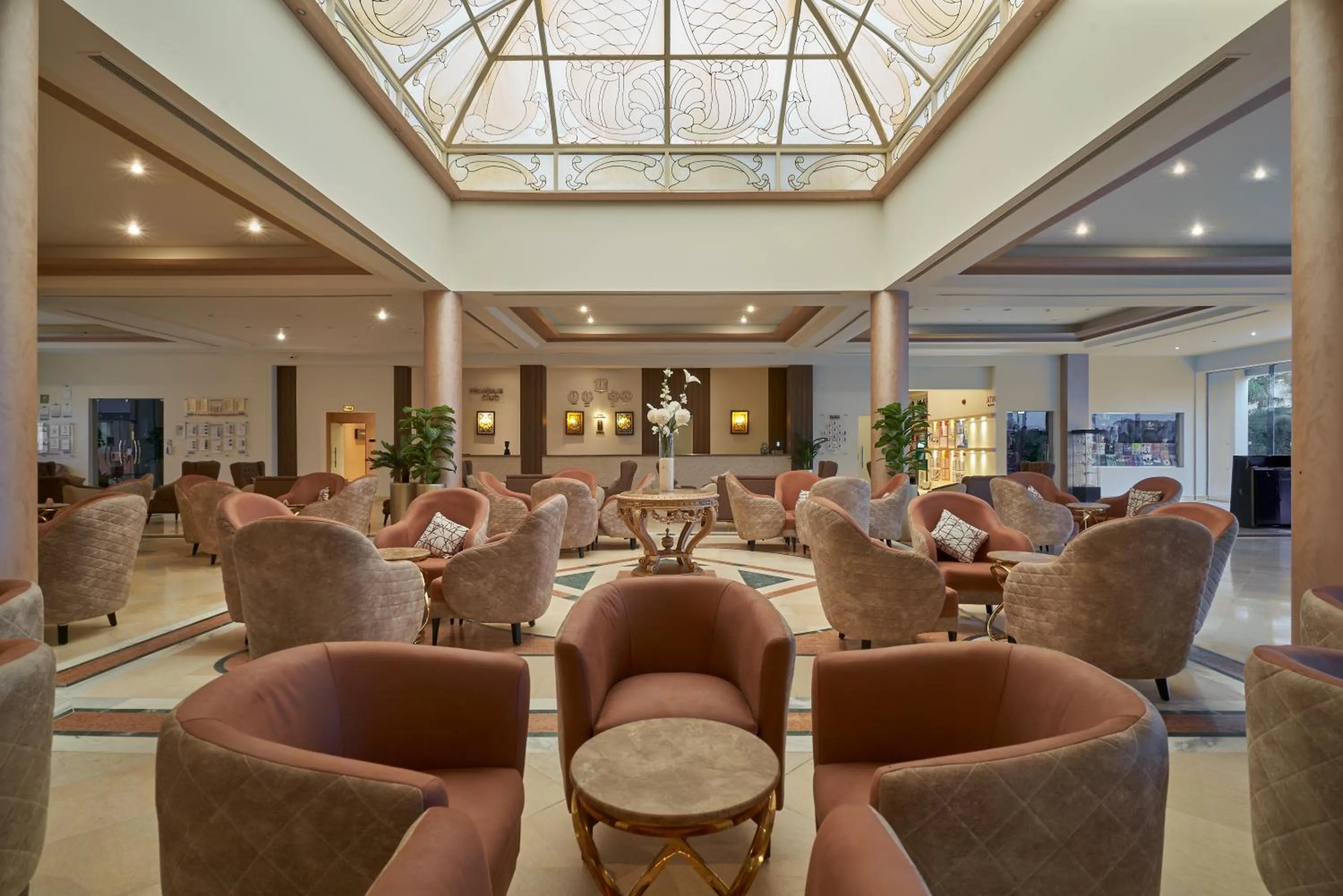 Lobby or reception in Three Corners Sea Beach Resort