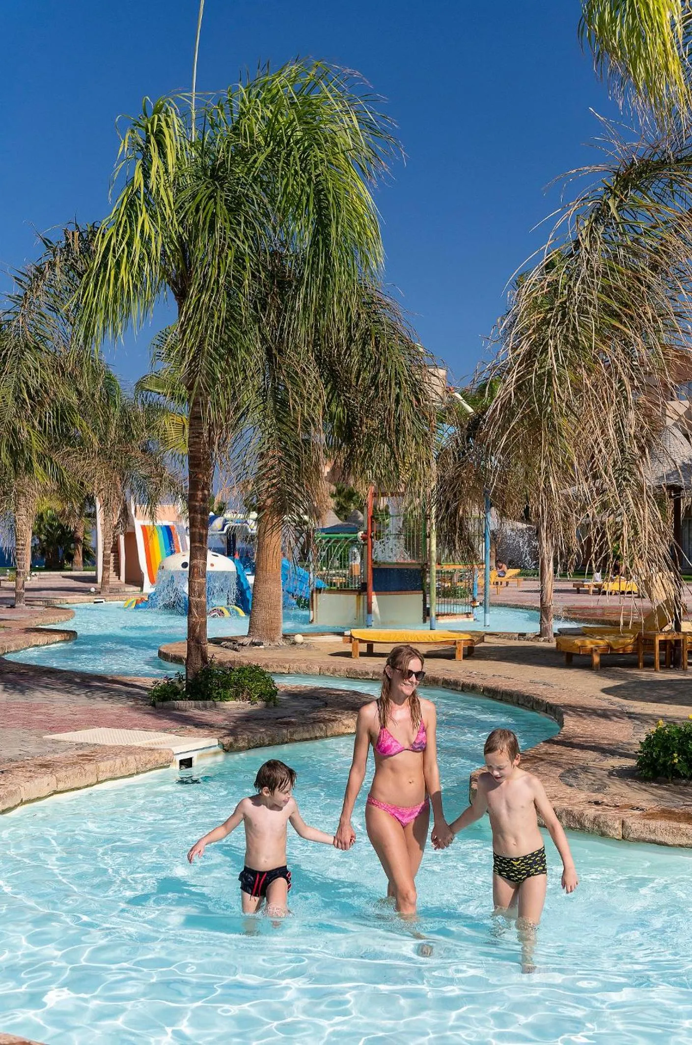 Swimming pool in Three Corners Sea Beach Resort