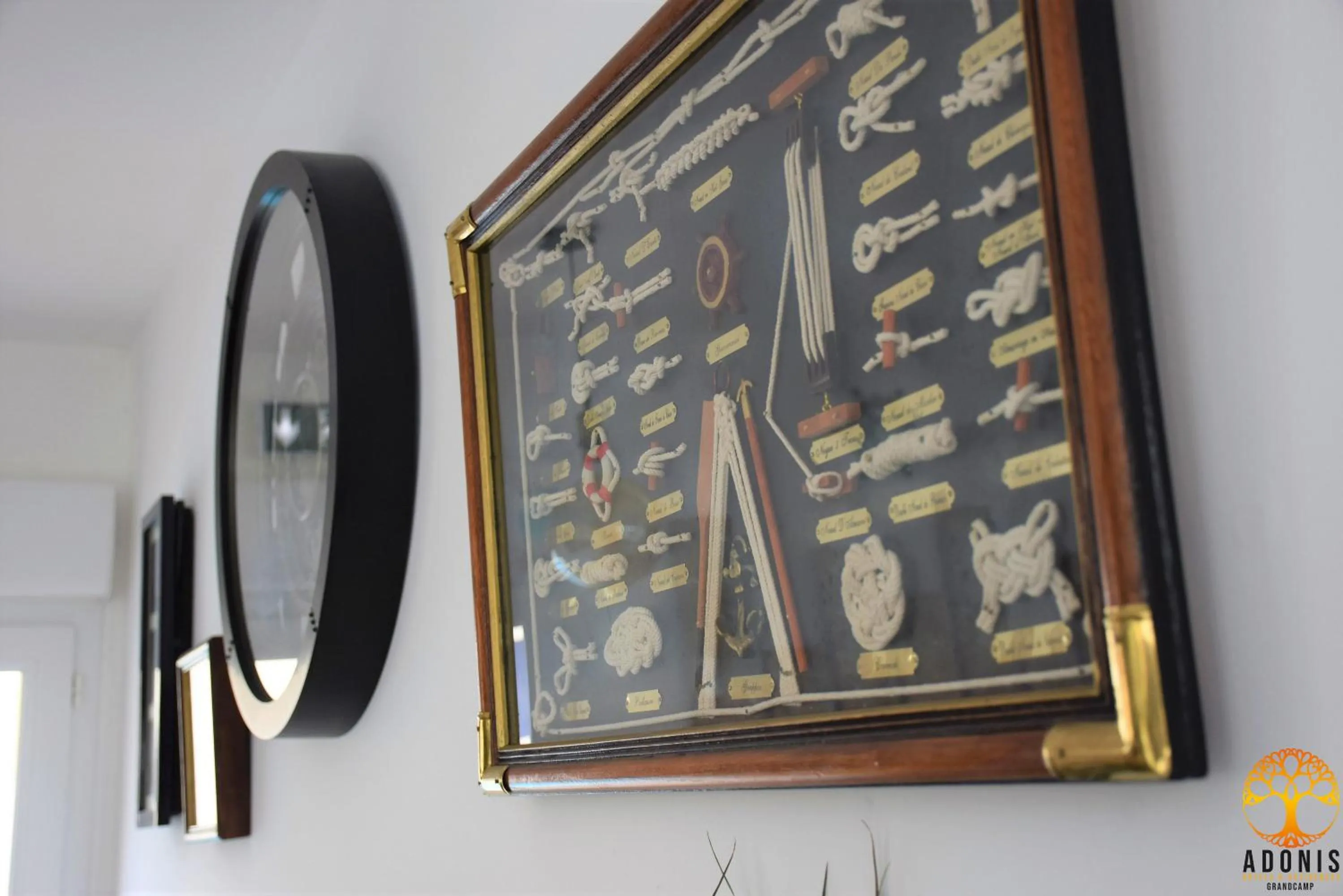 Decorative detail in Adonis Grandcamp - Résidence Les Isles De Sola