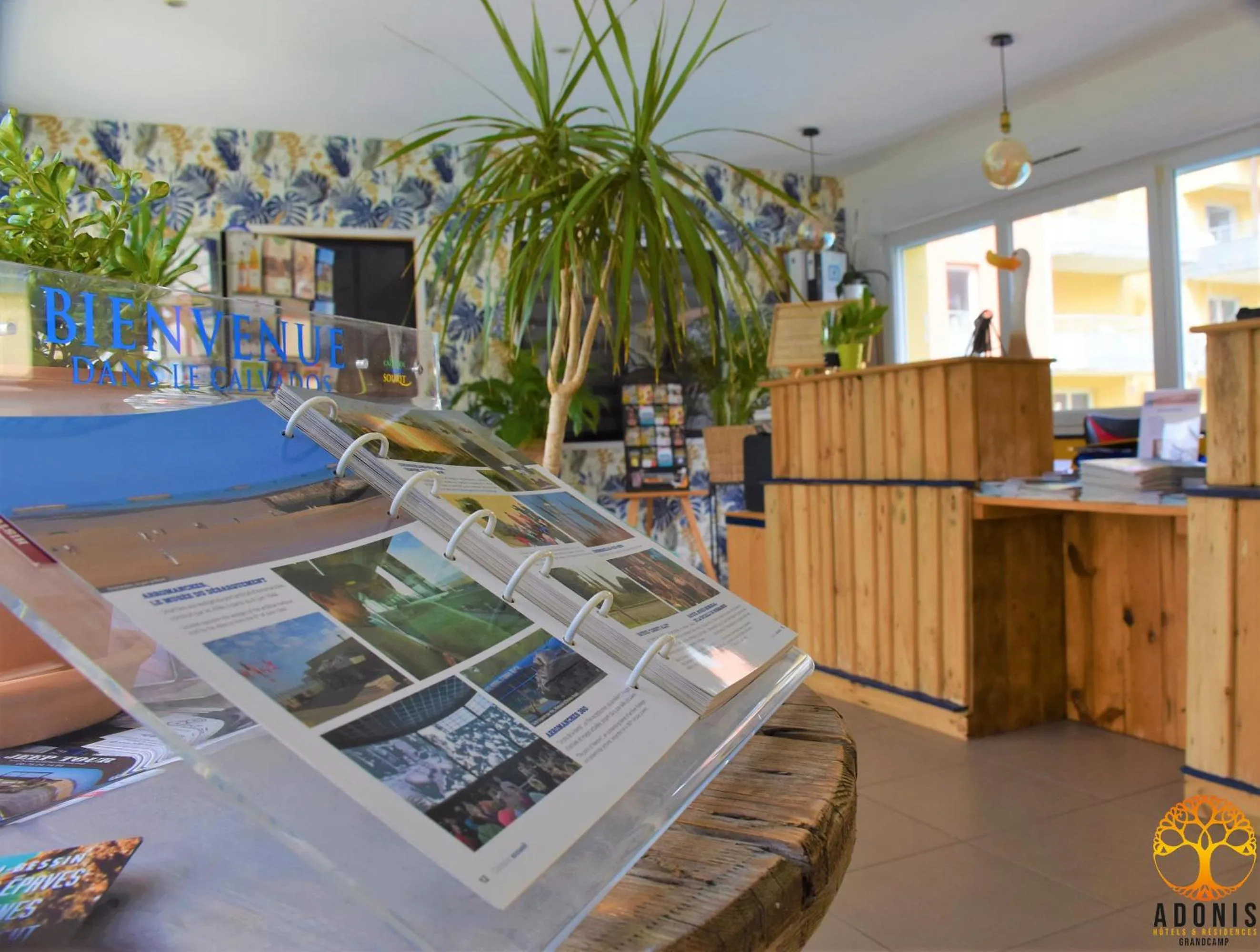 Lobby or reception in Adonis Grandcamp - Résidence Les Isles De Sola