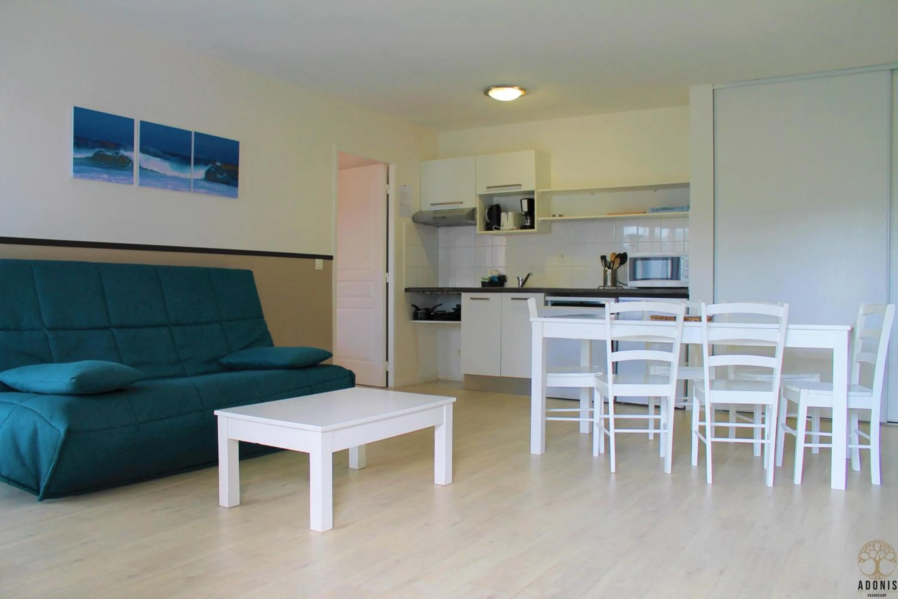 Living room in Adonis Grandcamp - Résidence Les Isles De Sola