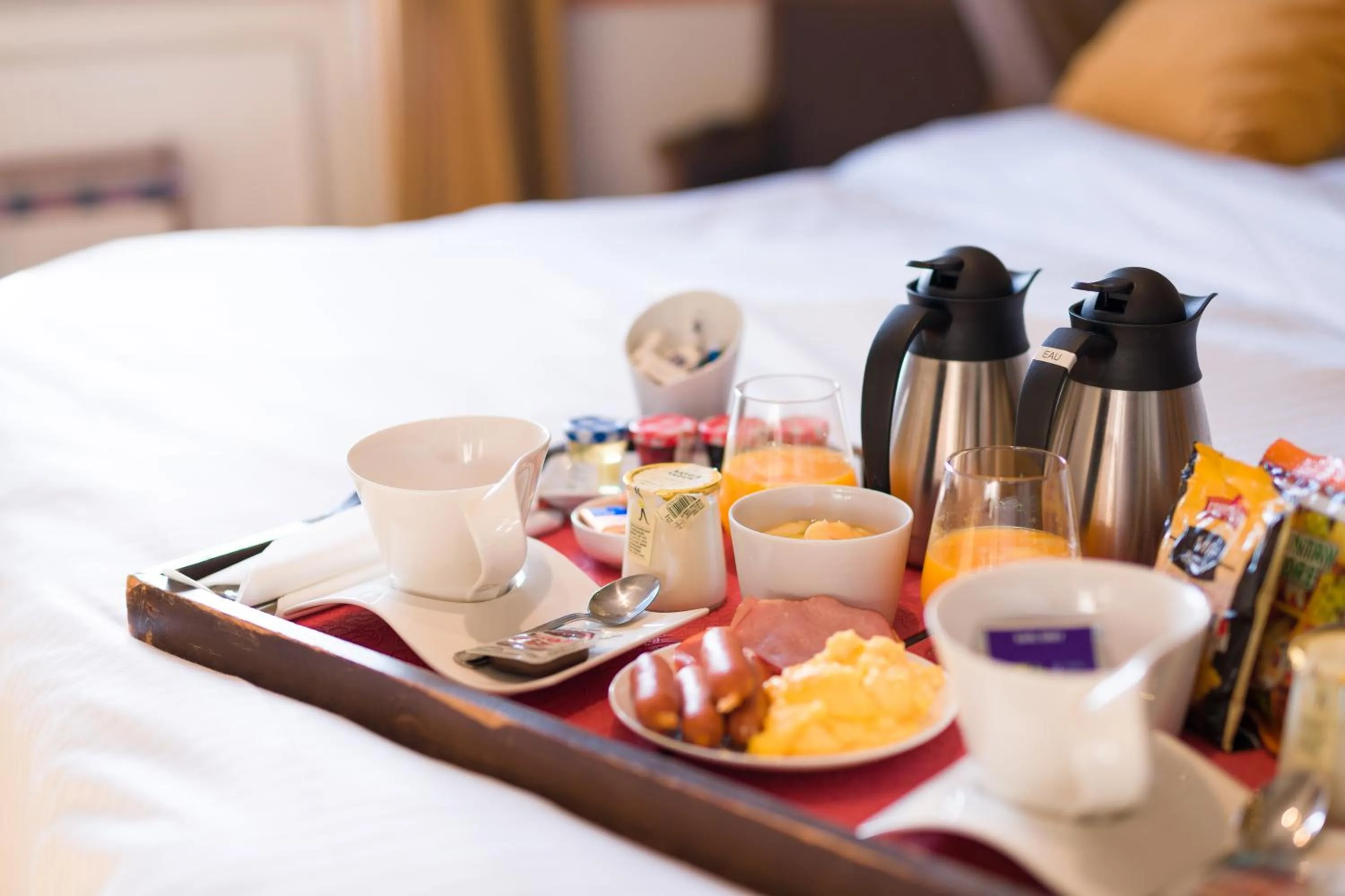 Bed in Château Chapeau Cornu