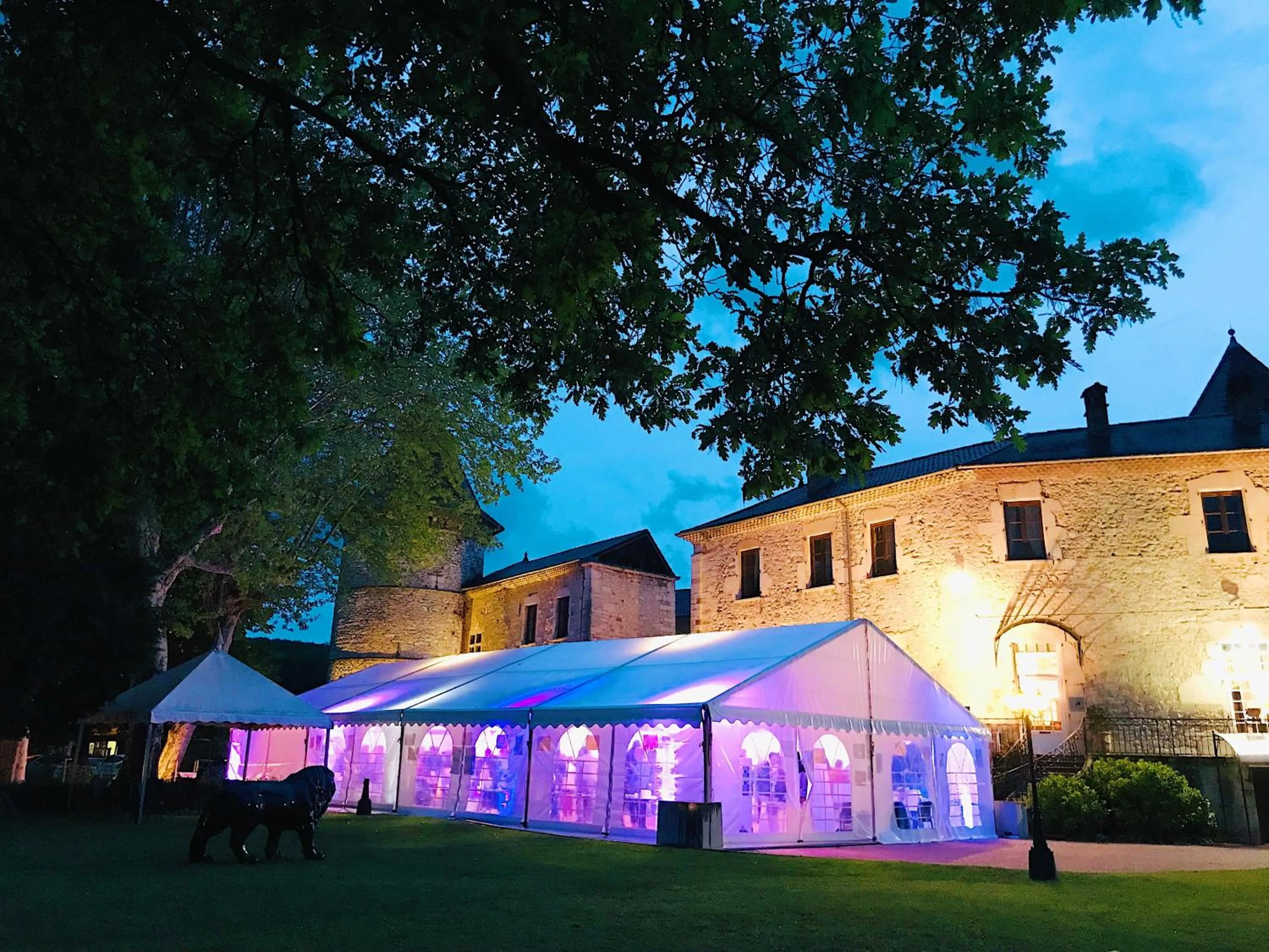 Facade/entrance in Château Chapeau Cornu