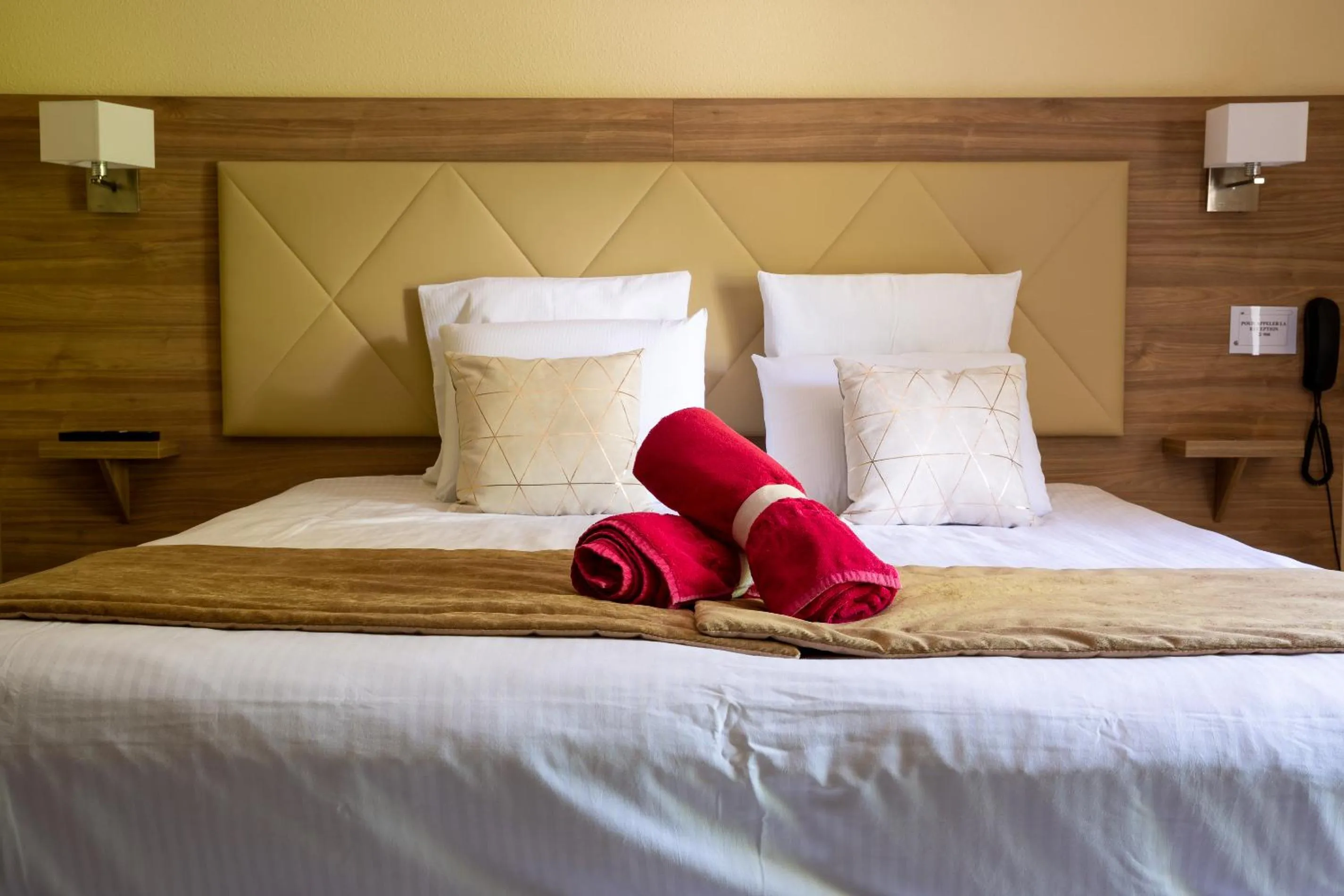 Bed in Château Chapeau Cornu