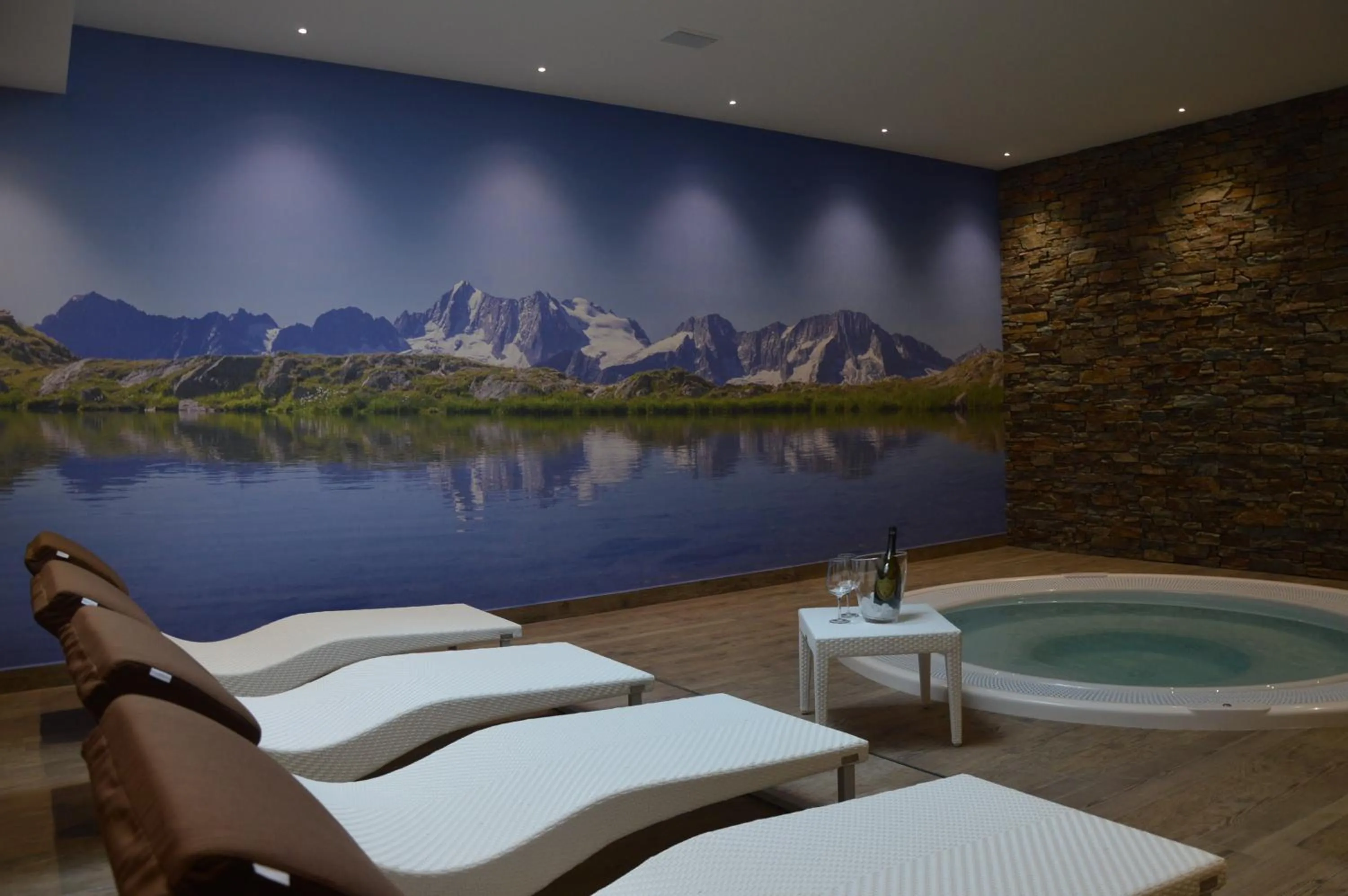 Hot Tub in Residence Hotel Anna