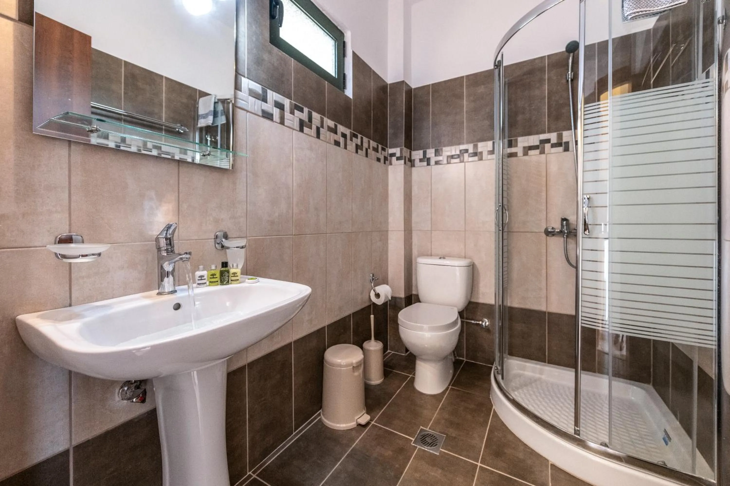 Shower in Summer Sun