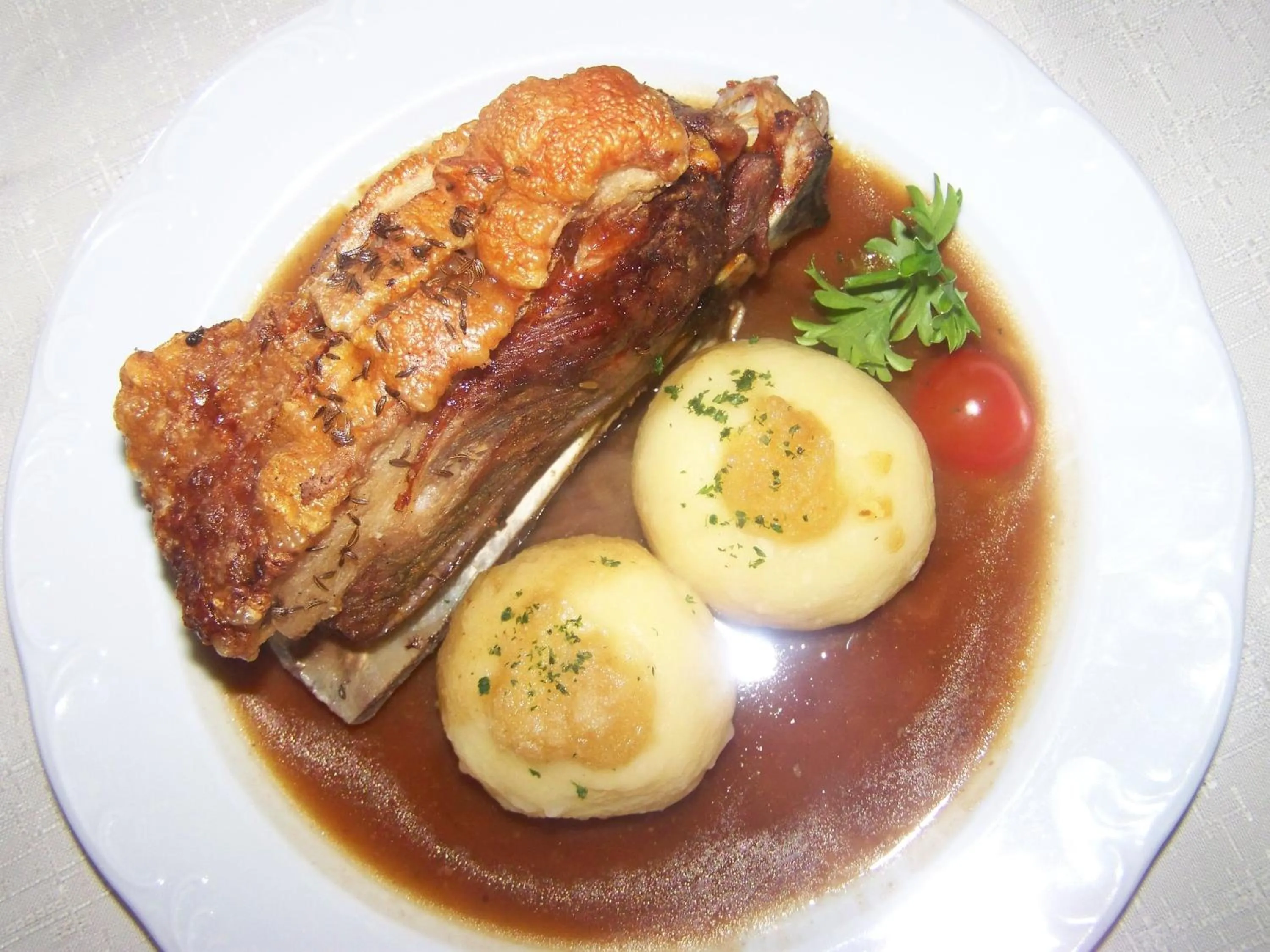 Food close-up in Hotel Schwarzes Ross