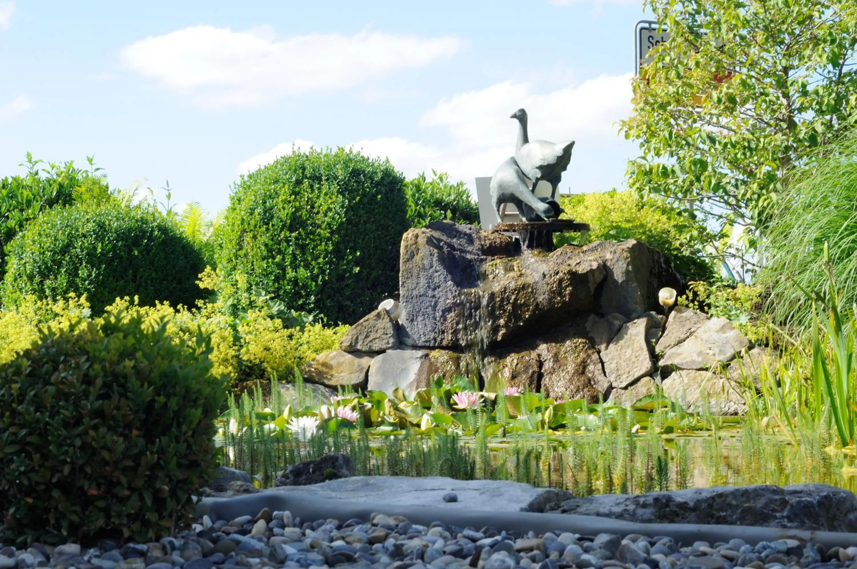 Garden in Hotel Schwarzes Ross