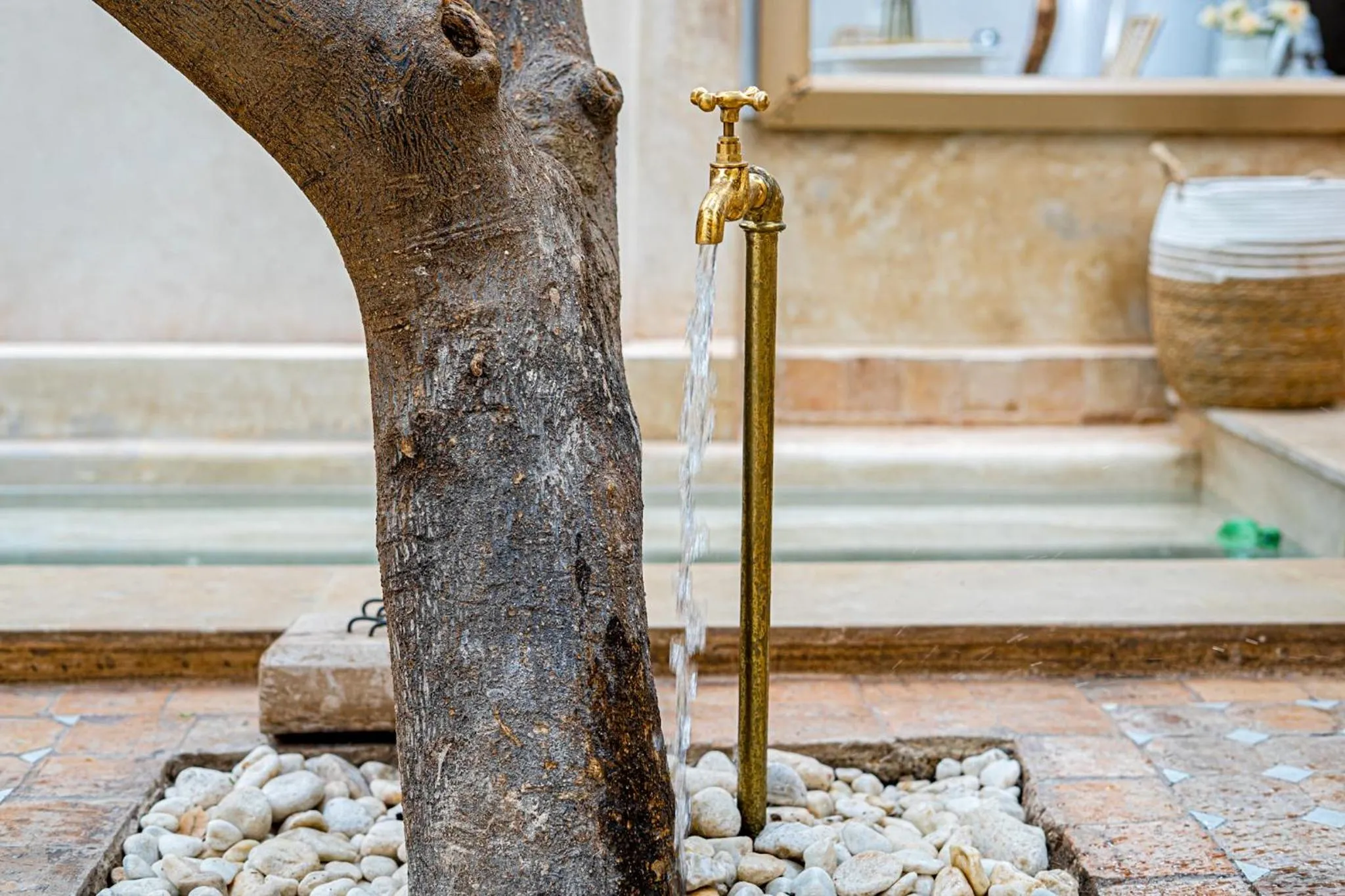 Patio in Riad Les Orangers D'alilia