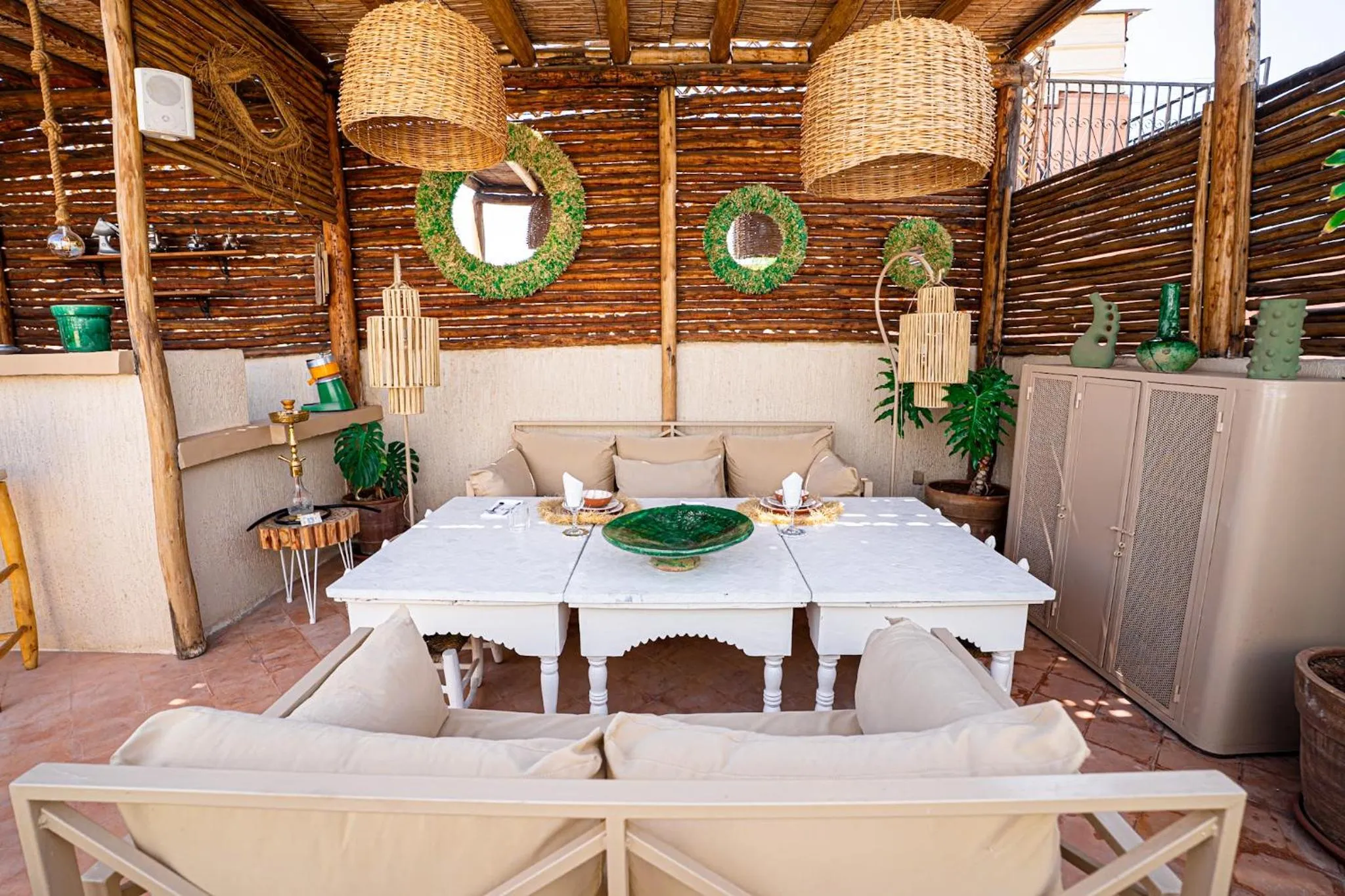 Patio in Riad Les Orangers D'alilia