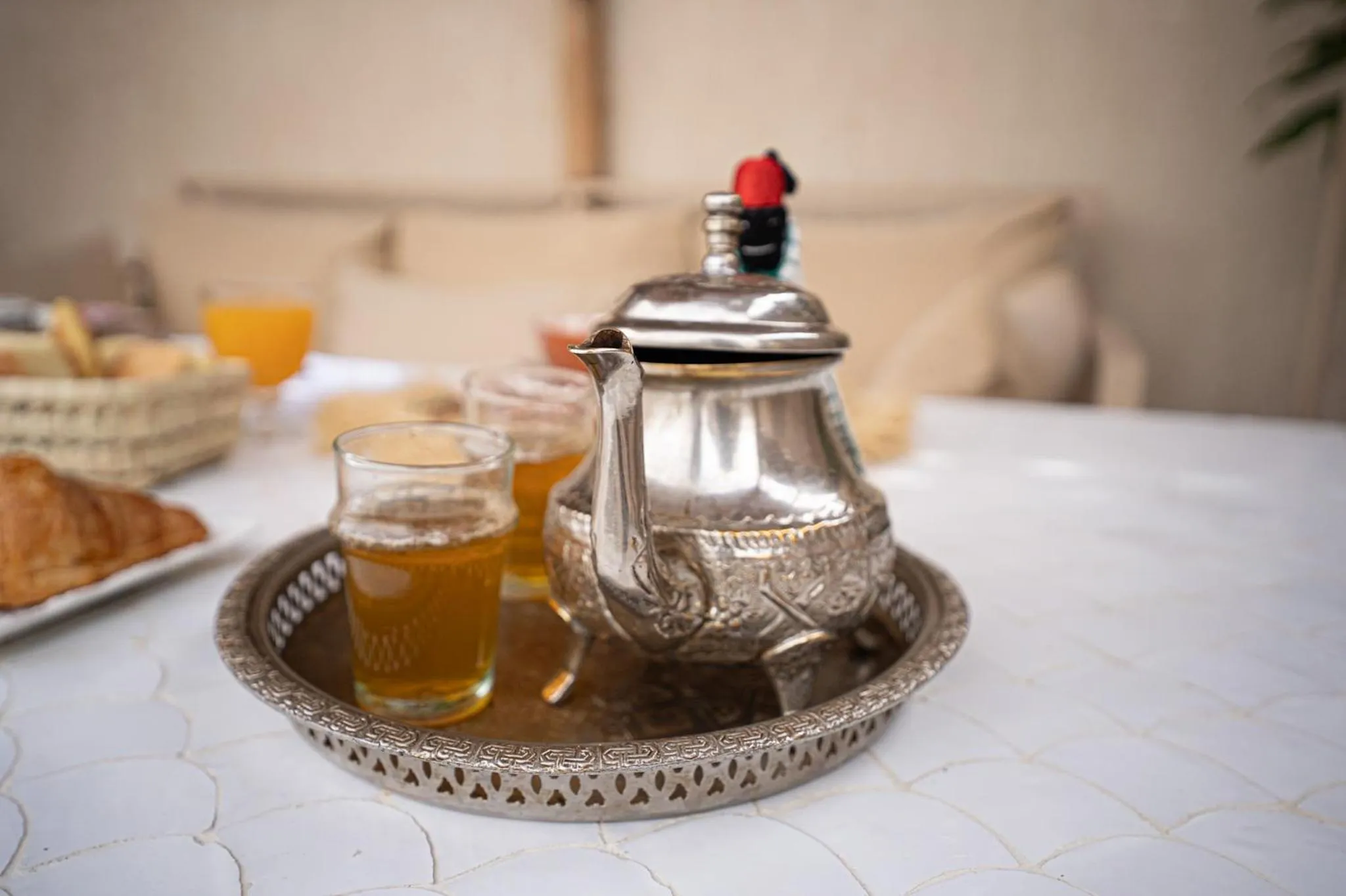Breakfast in Riad Les Orangers D'alilia