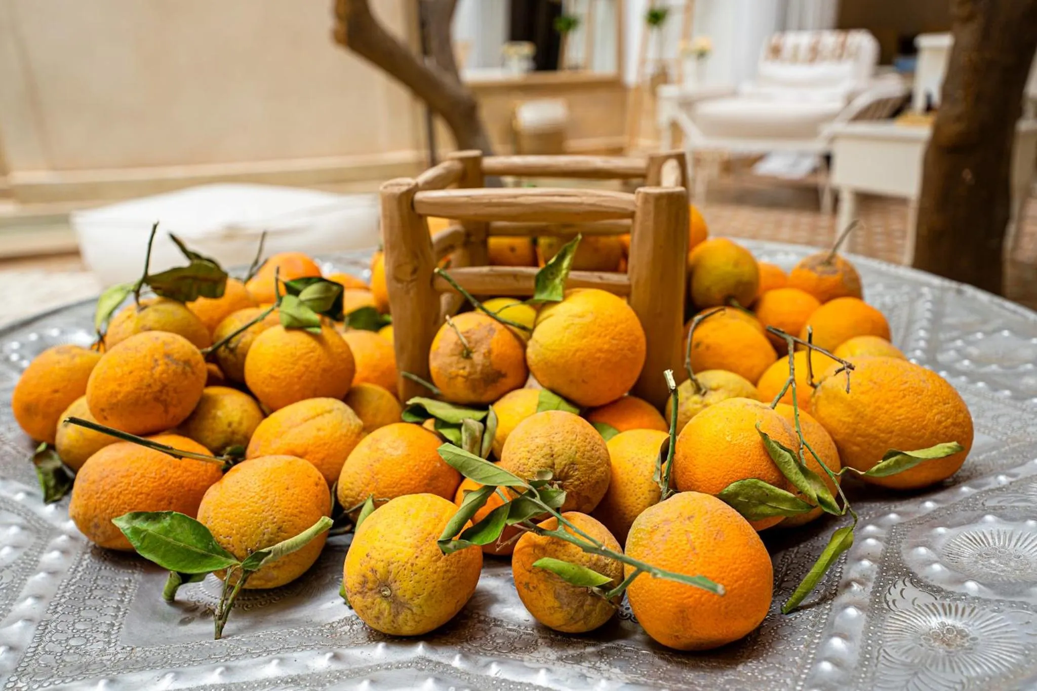 Patio in Riad Les Orangers D'alilia