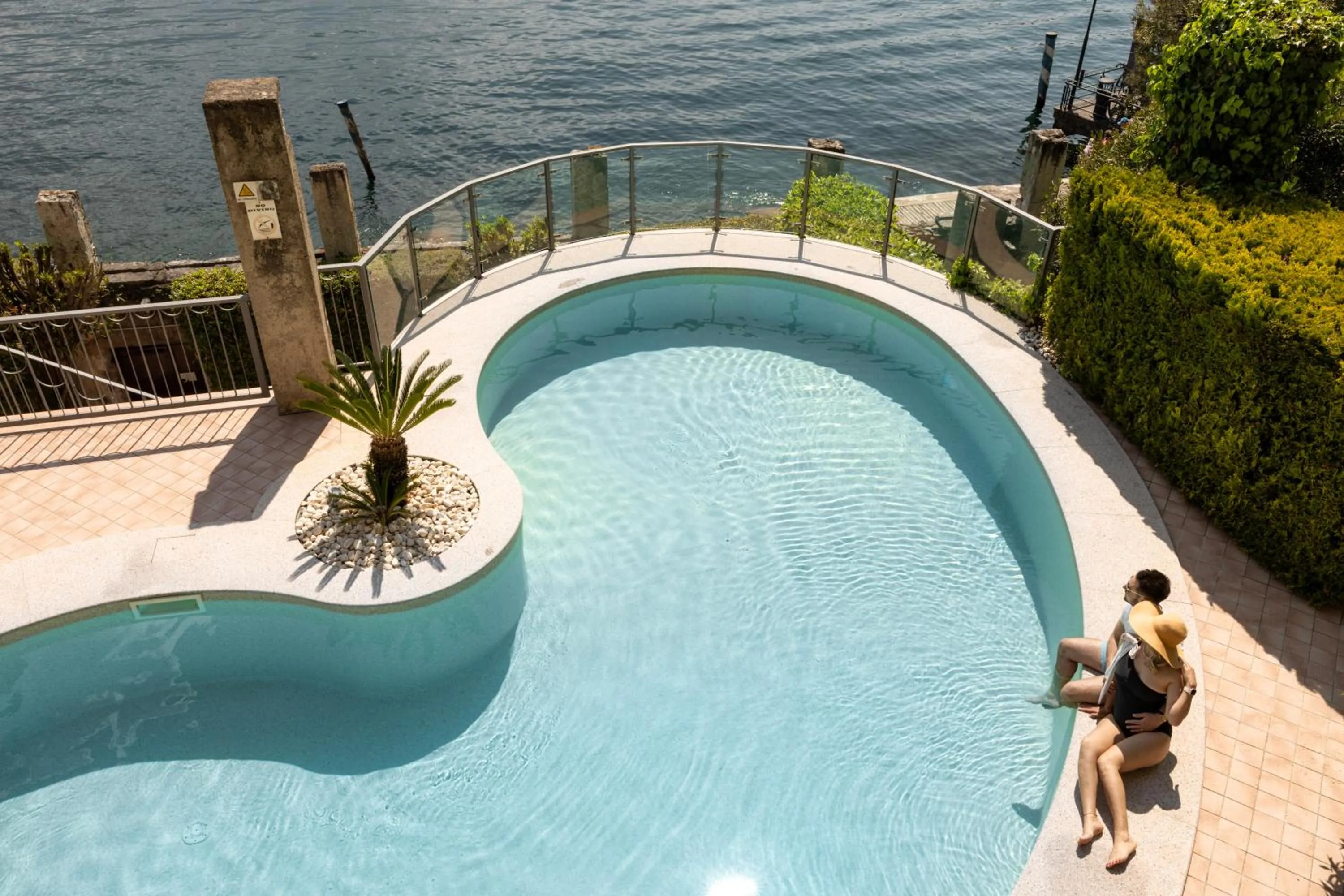 Lake view in Hotel Le Palme