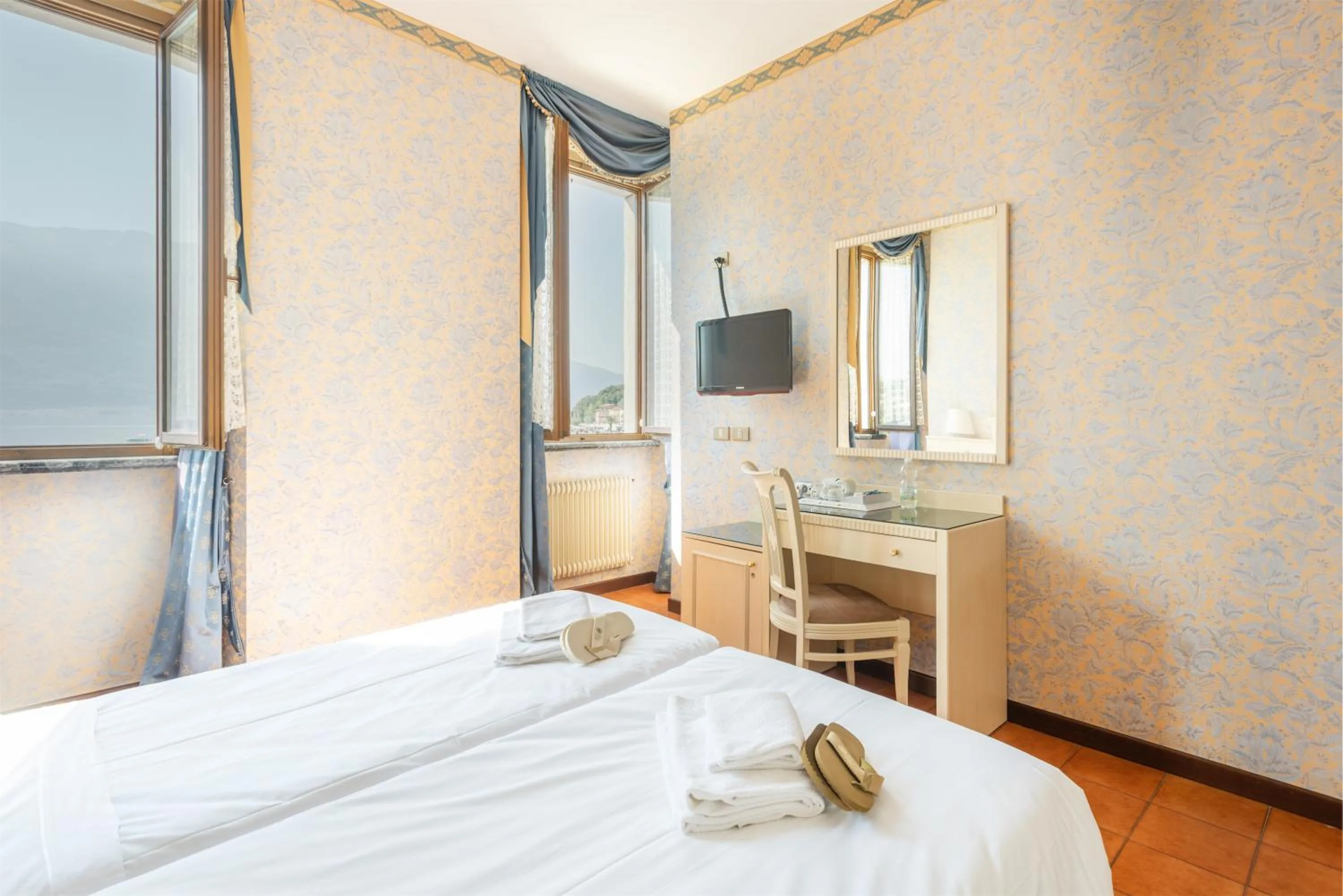 Bedroom, Bed in Hotel Le Palme