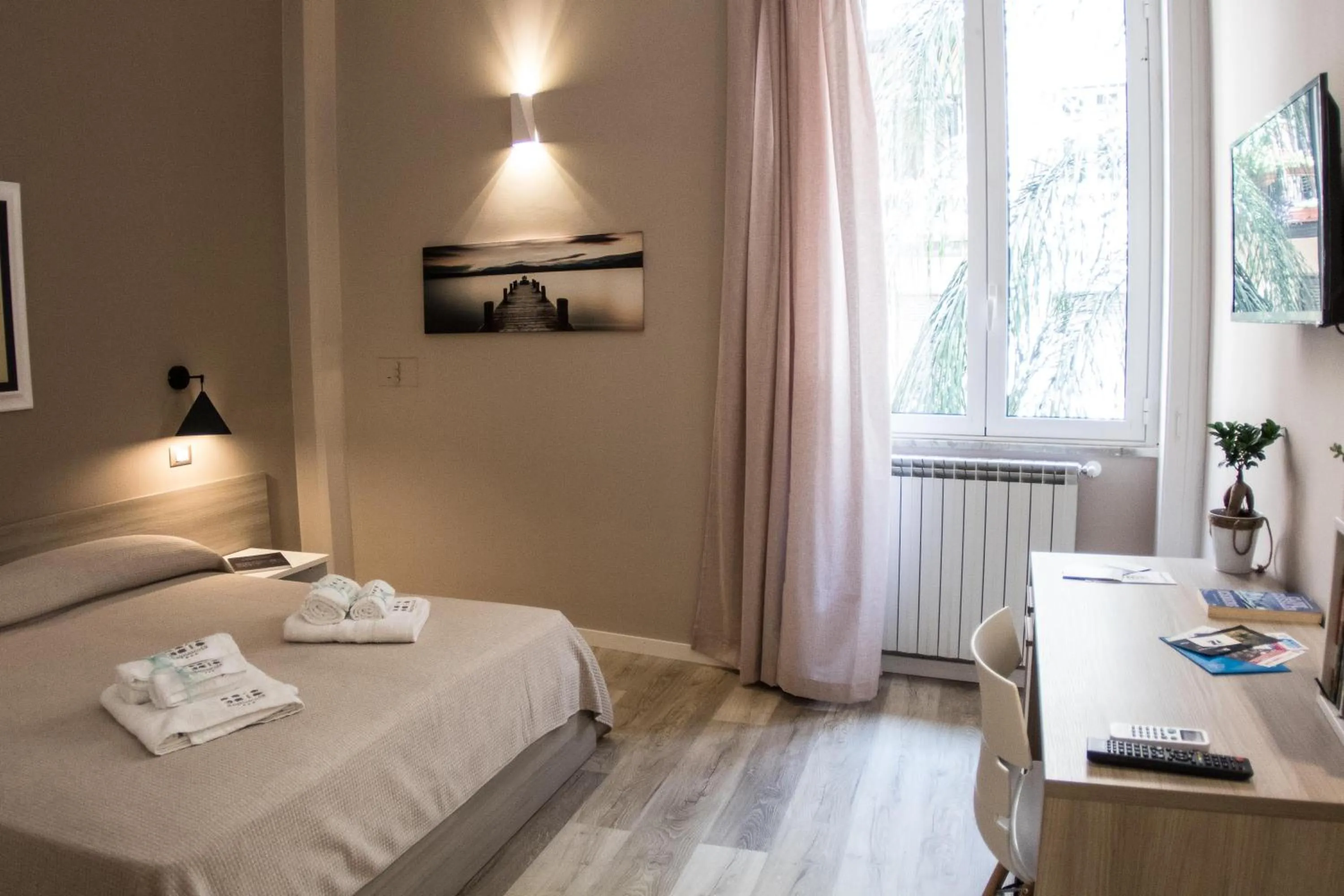 Photo of the whole room, Bed in Bagnasco 18 suite&terrace