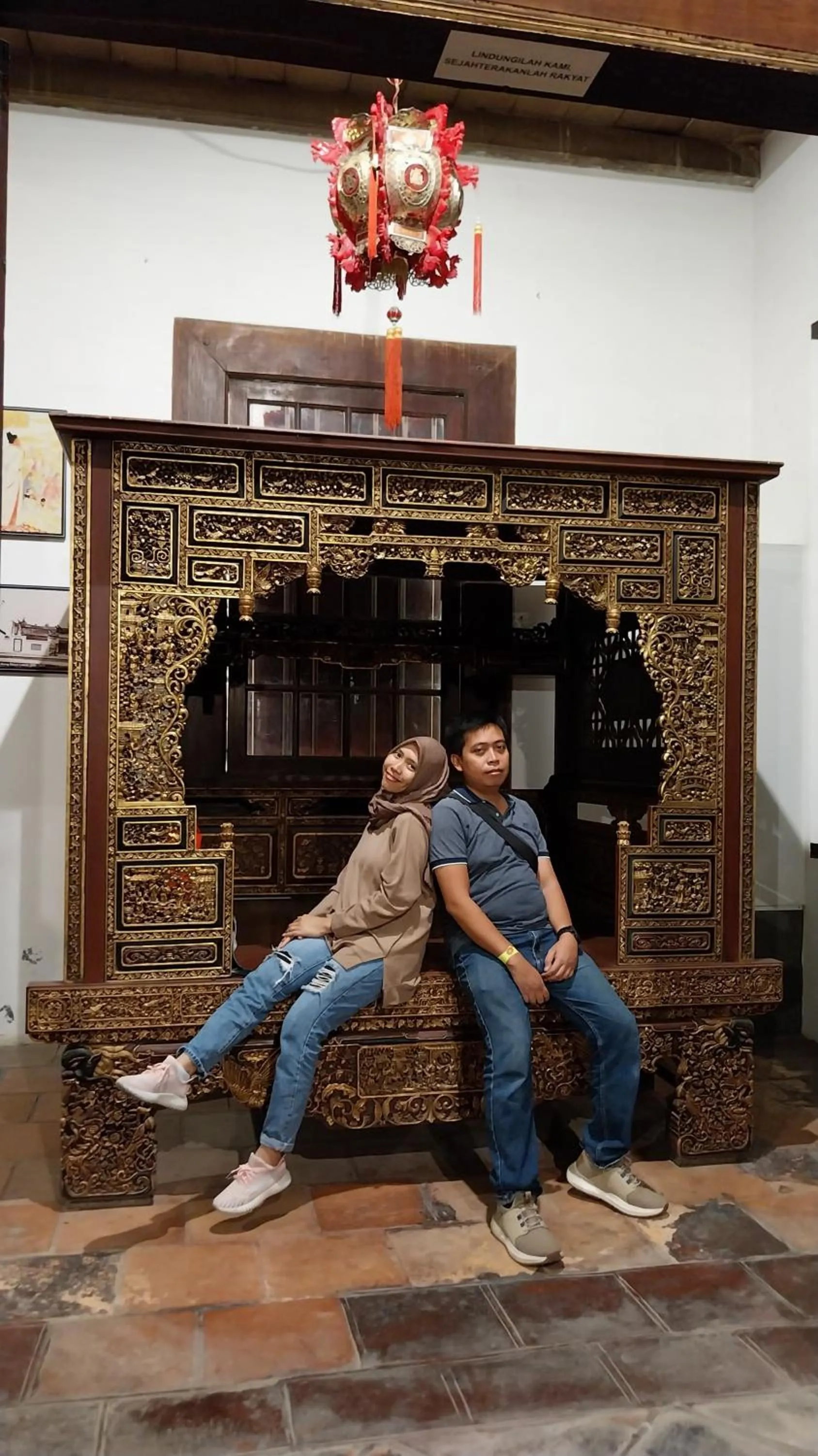 Landmark view in Tiongkok Kecil Heritage Lasem