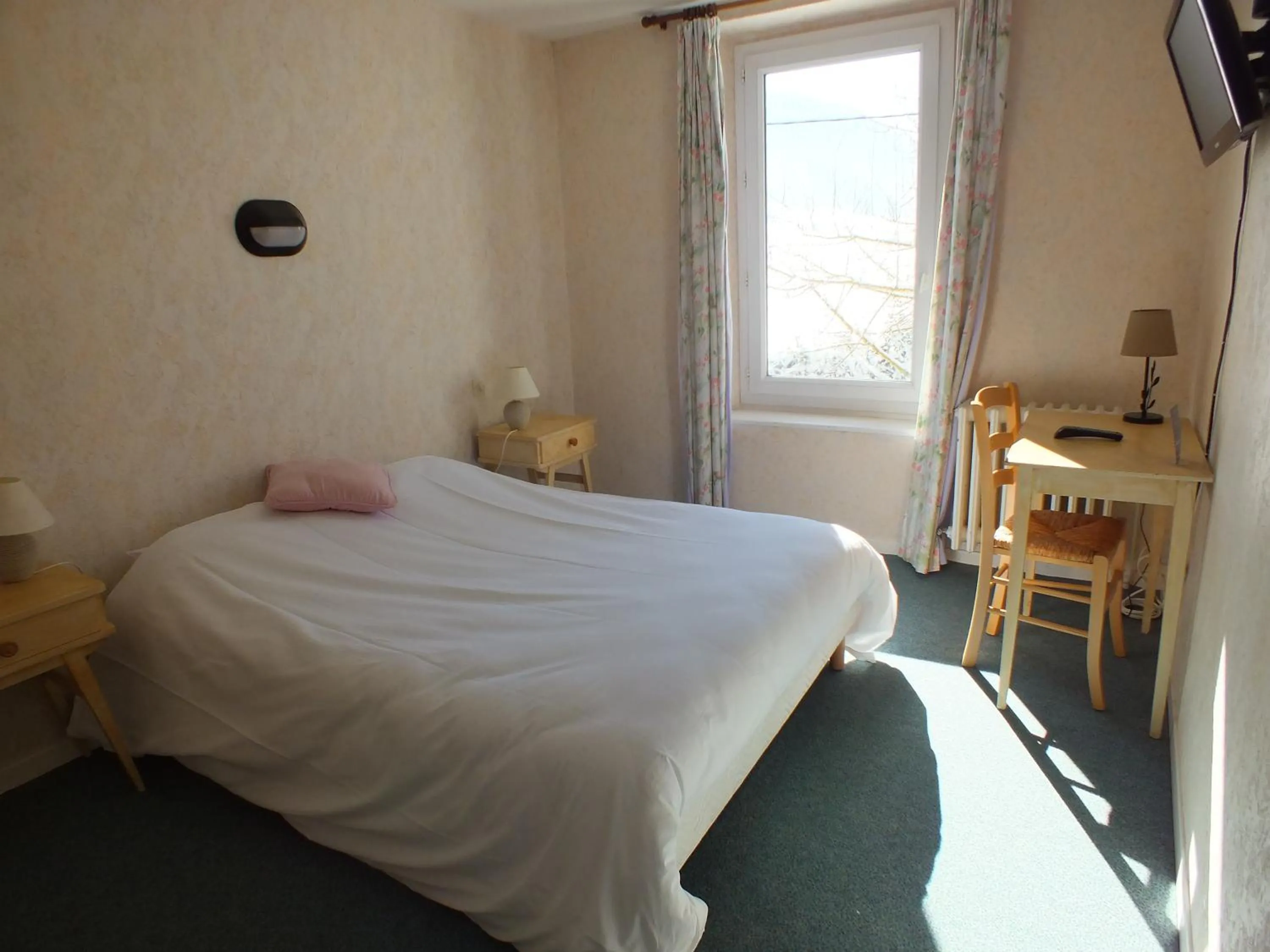 Bed in Hotel La Prairie