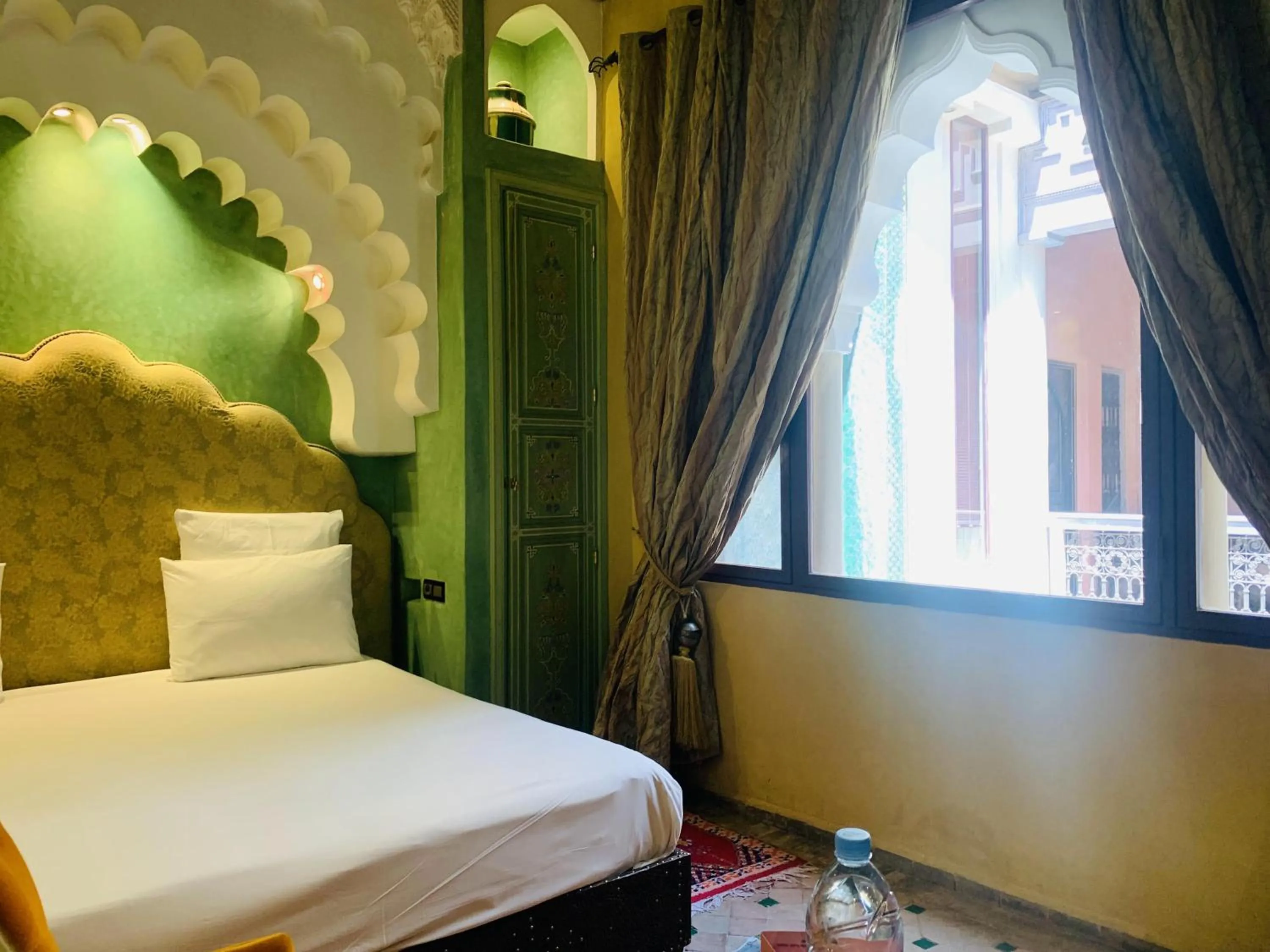 Bed in Riad Moullaoud